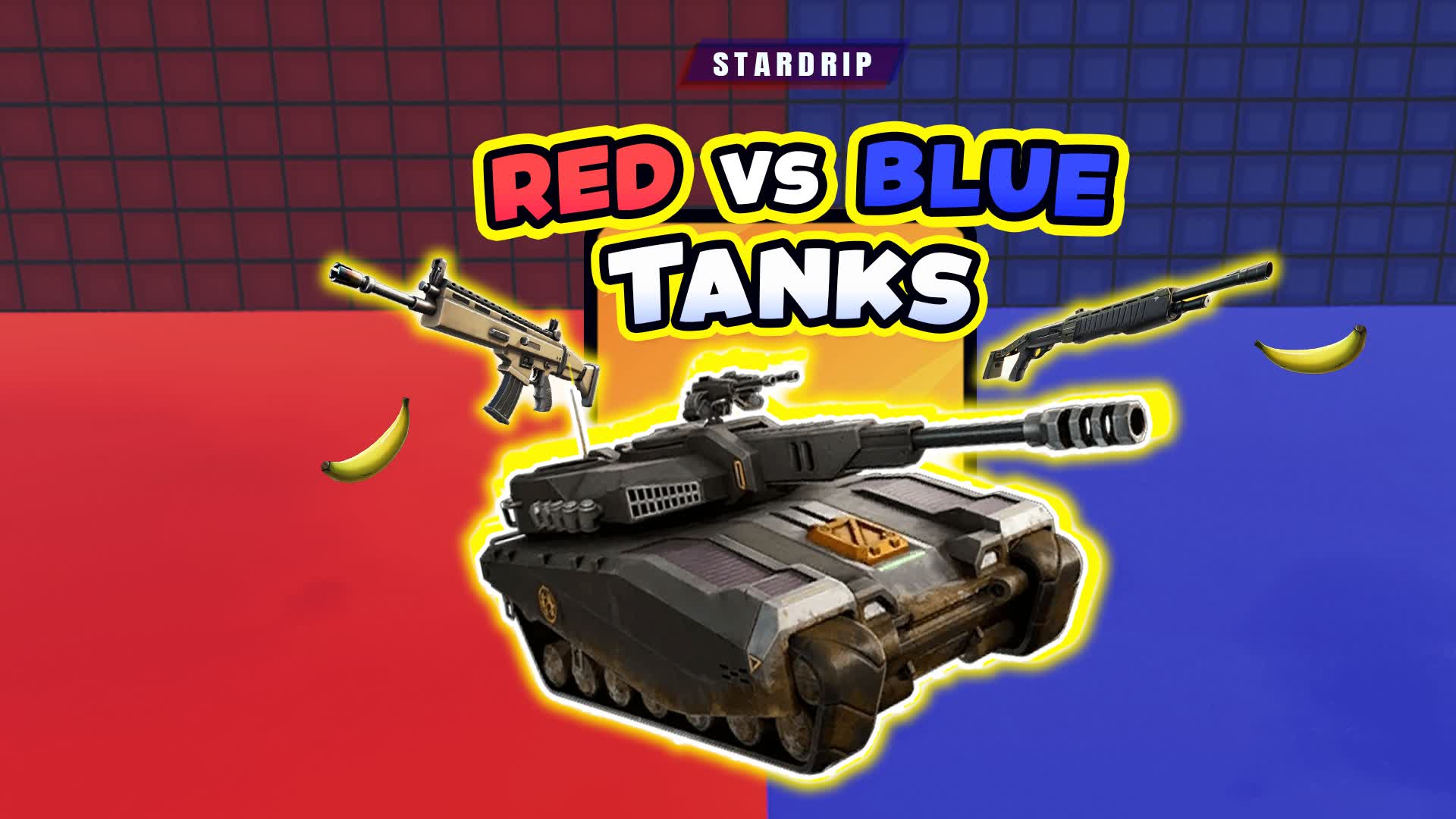 RED VS BLUE TANKS 🔴🔵