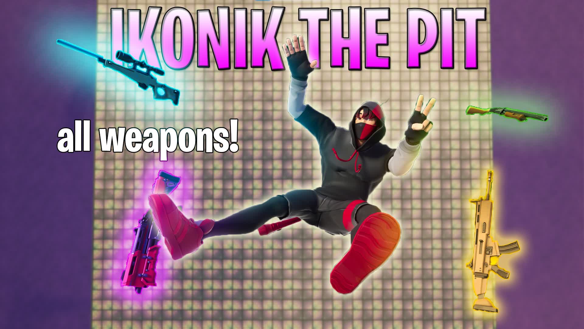 IKONIK THE PIT FFA 🏆 ALL WEAPONS
