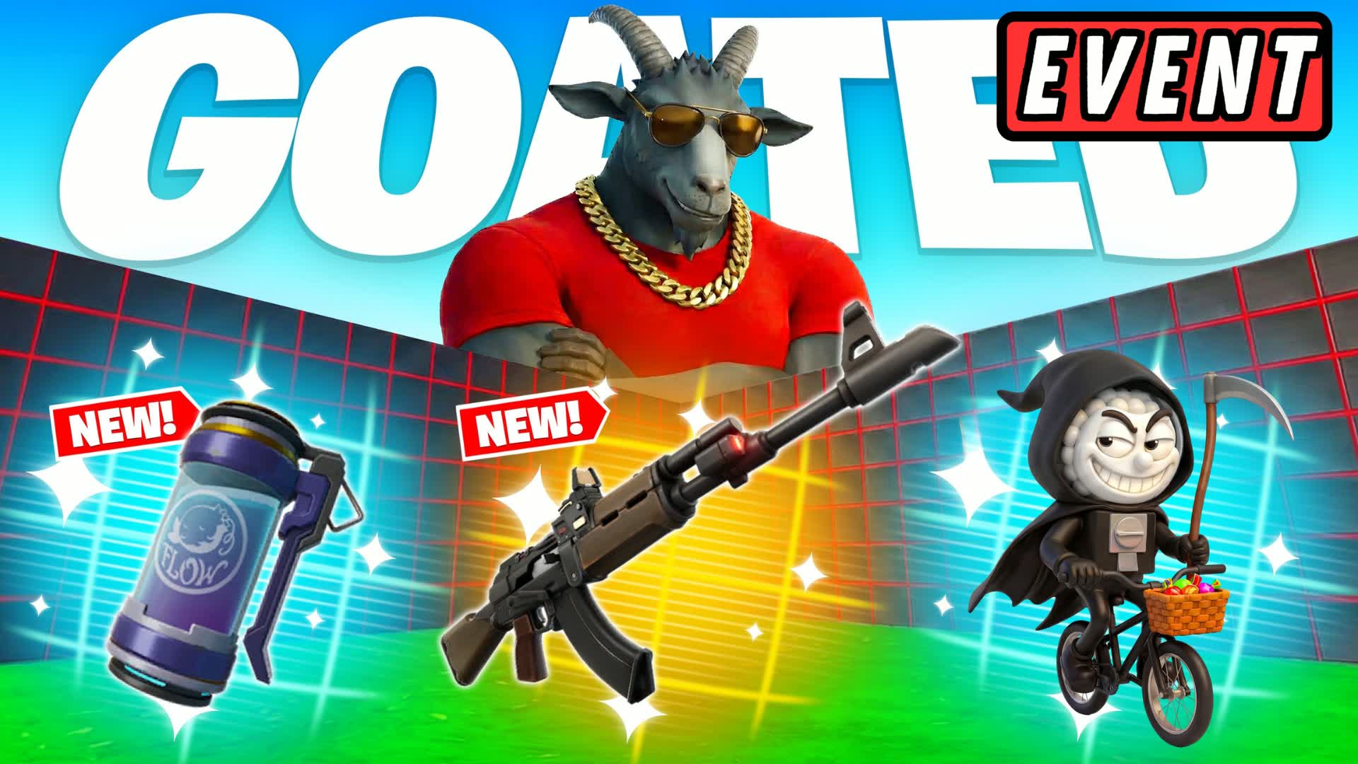 GOATED 1V1 FFA - ALL GUNS & VEHICLES
