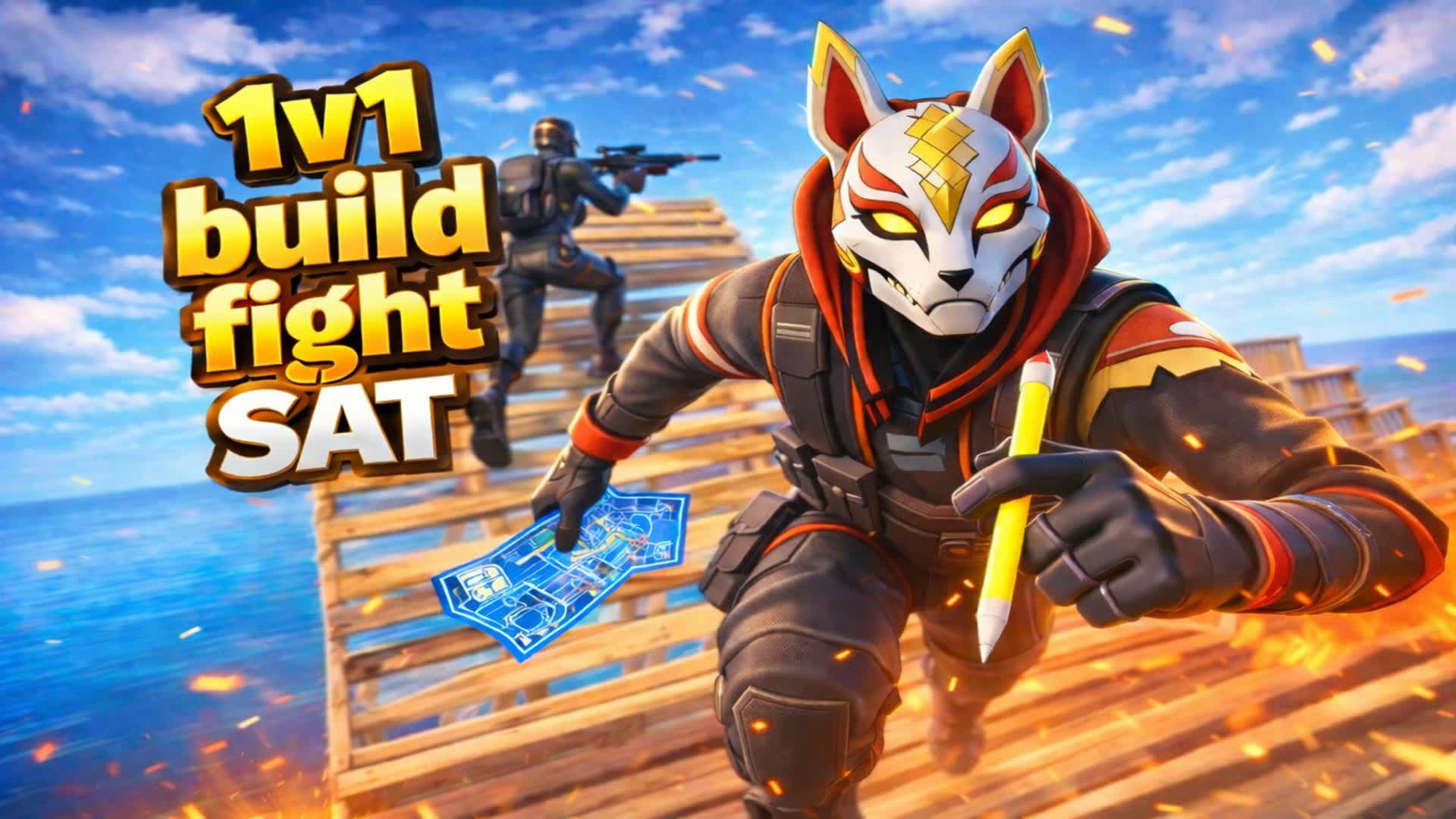 ⚡️SAT 1v1 BUILD FIGHT⚡️