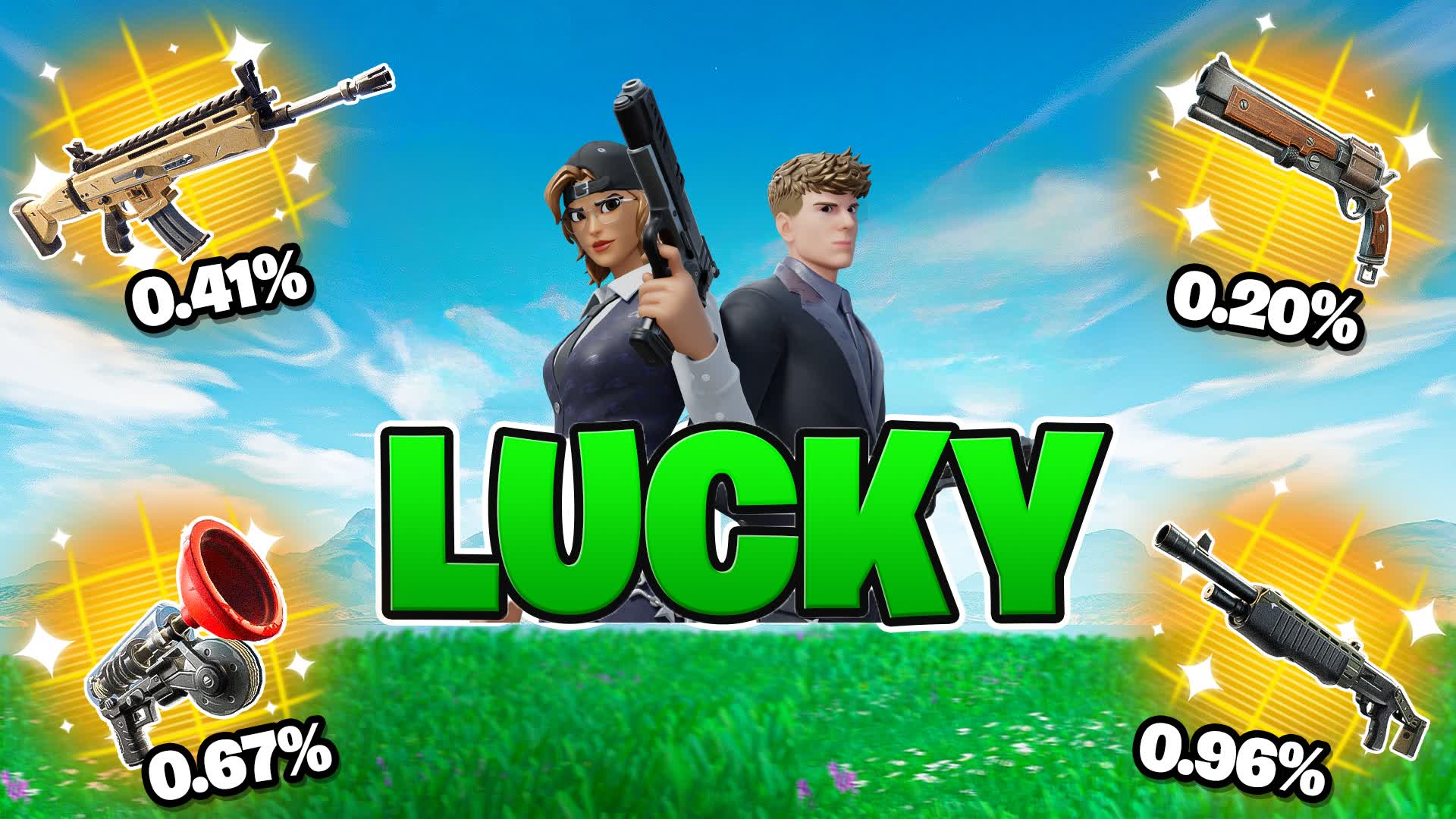 1V1V1 LUCKY 🍀