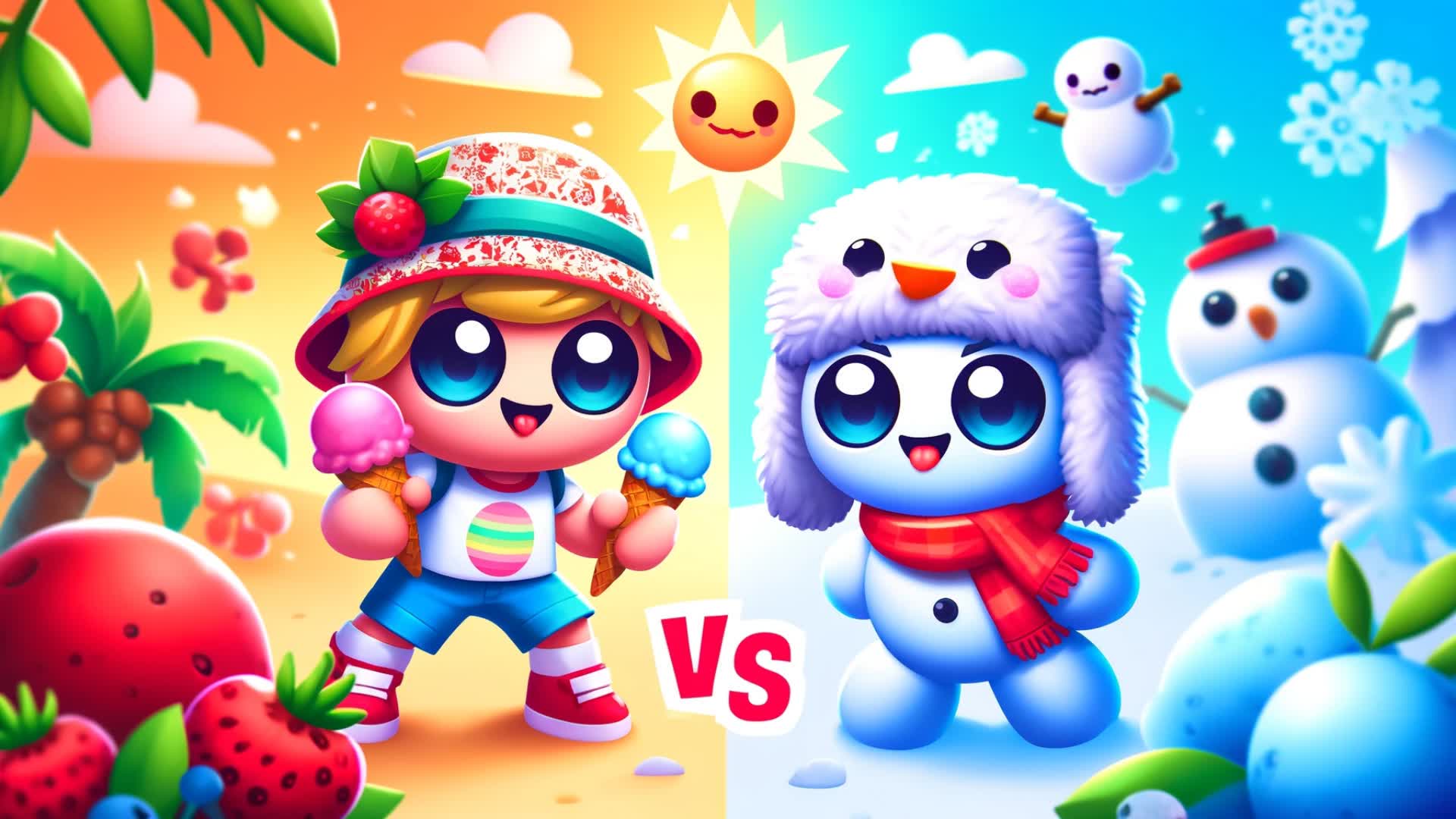 🌤 Summer vs Winter ❄️