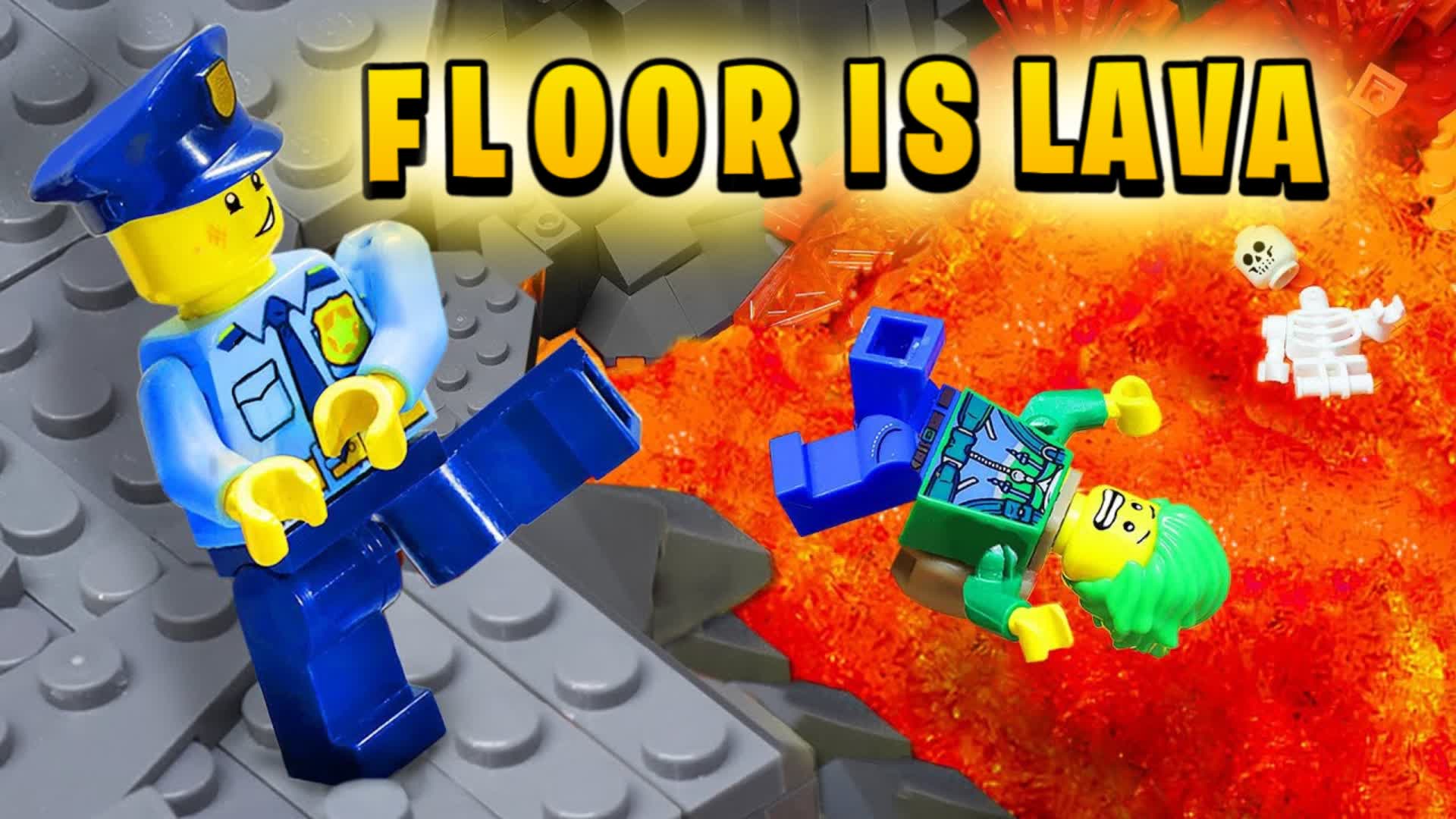 🌋 BRICK THE FLOOR IS LAVA 🌋