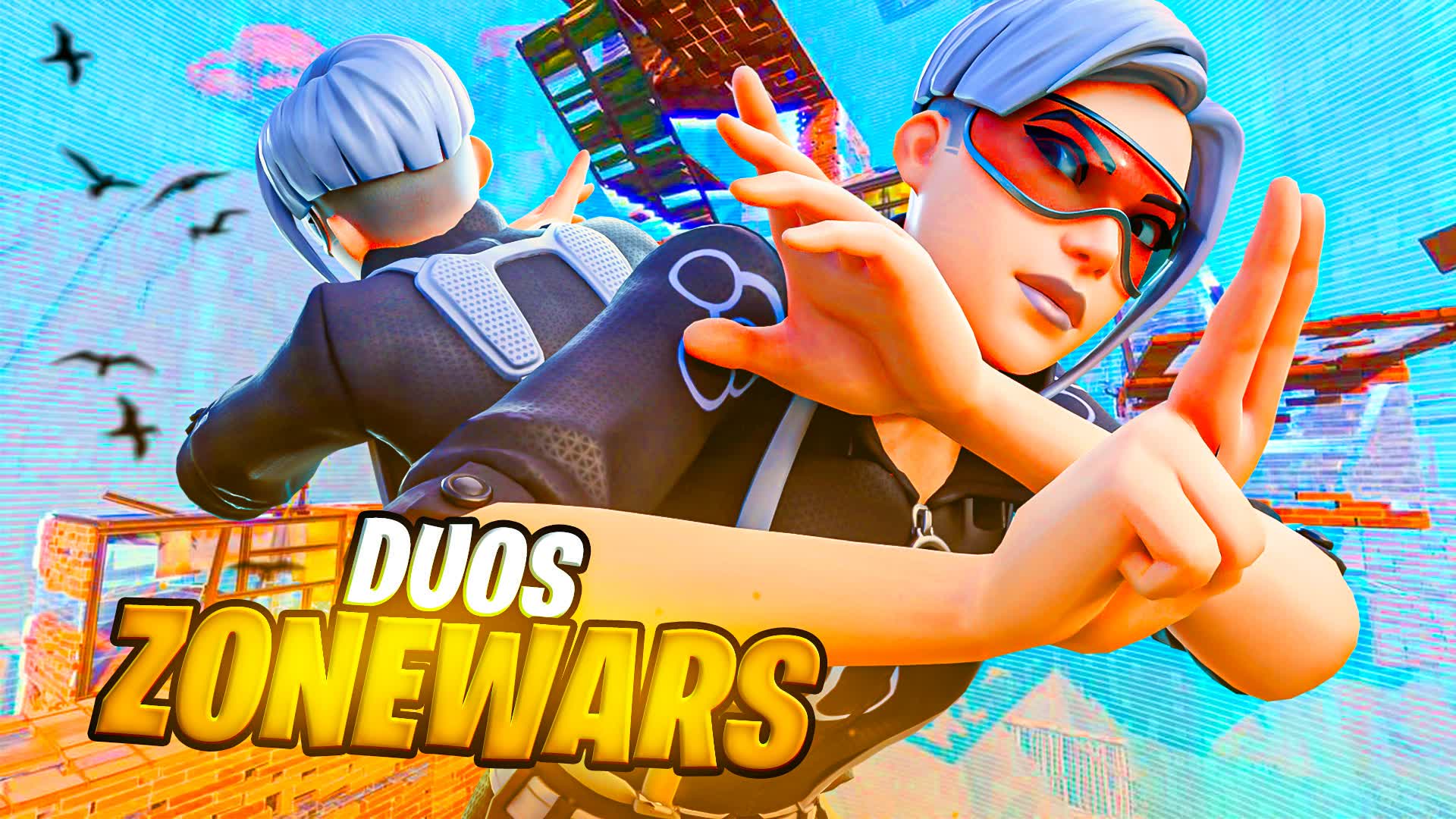 DUO ZONE WARS 🚀 (NEW MAP ❗)