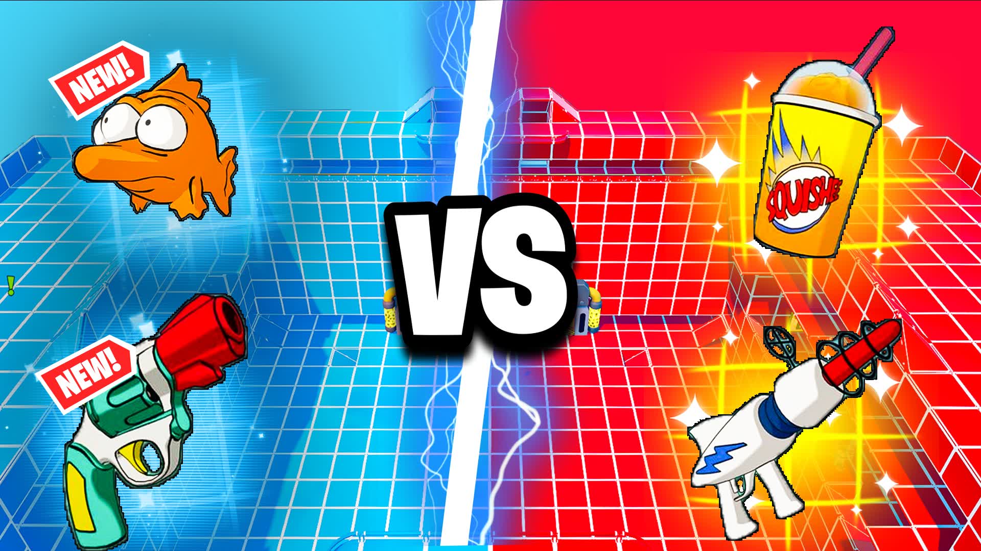 CRAZY RED VS BLUE 🔴🔵 NEW GUNS