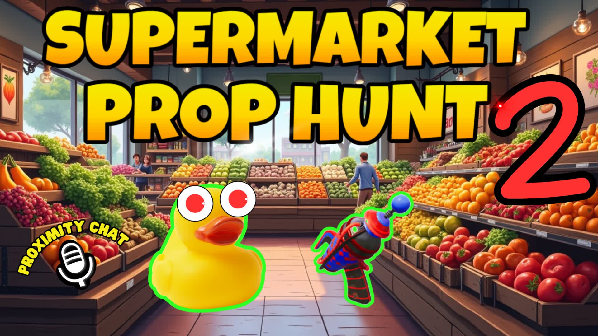SUPERMARKET PROP HUNT 2 🛒