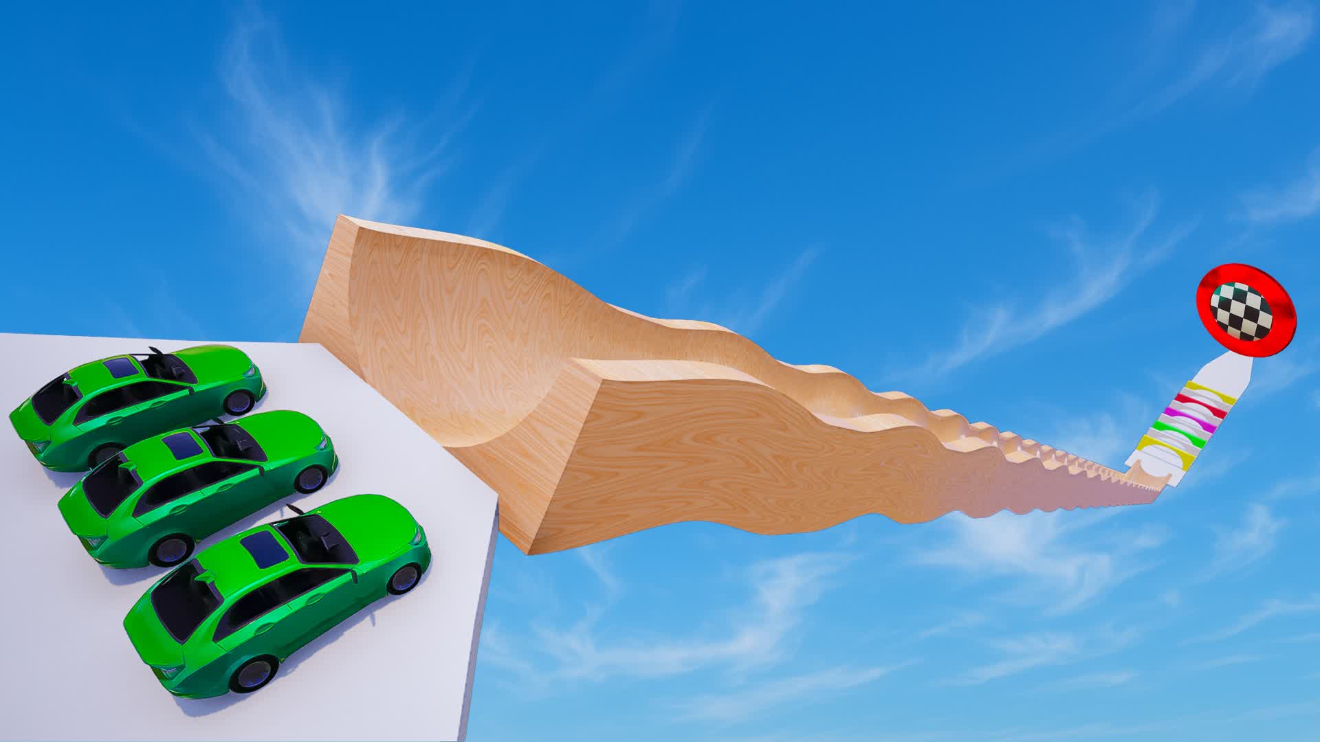 CARS MEGA RAMP HALFPIPE