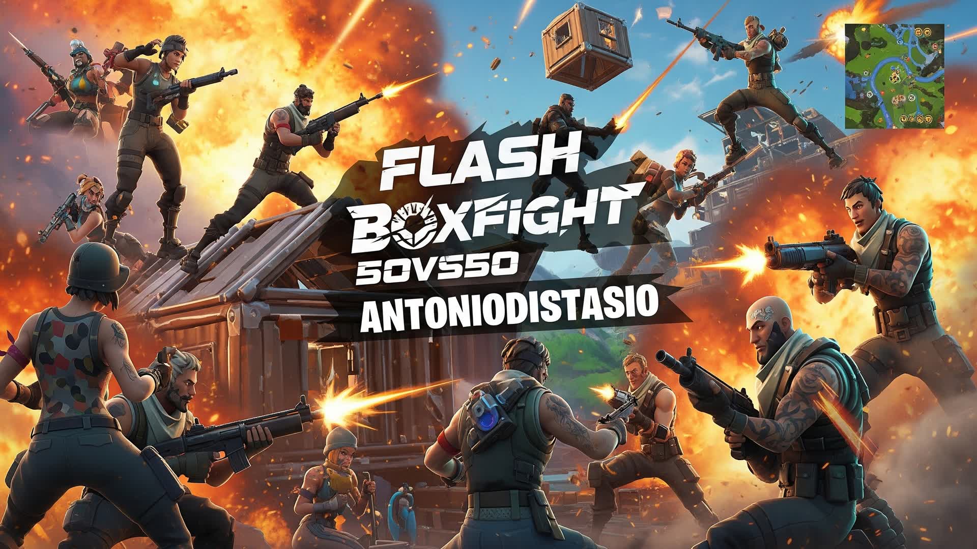 ANTONIODISTASIO BOXFIGHT  50 PLAYERS