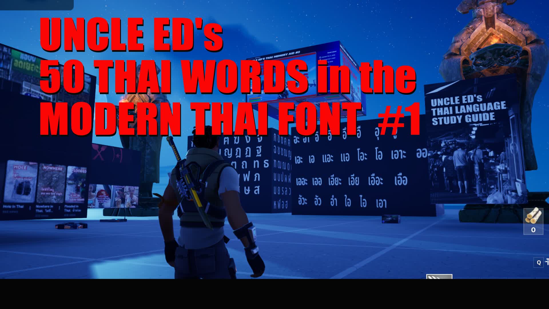 Uncle Ed's Learn 50 Thai Words #1