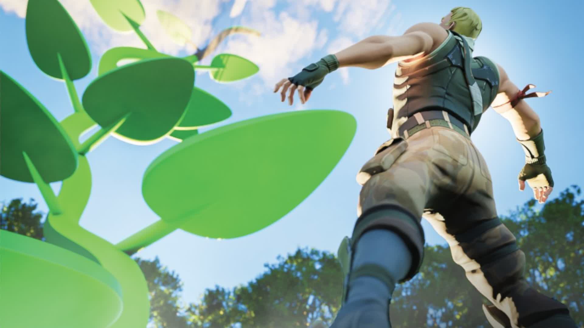 JONESY AND THE BEANSTALK PARKOUR 🌿