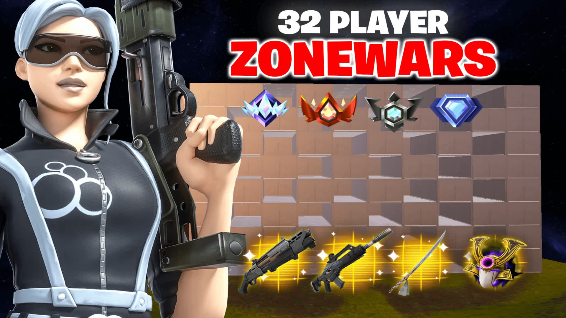 SETTY ZONE WARS🏆 [32 PLAYERS LATEGAME]