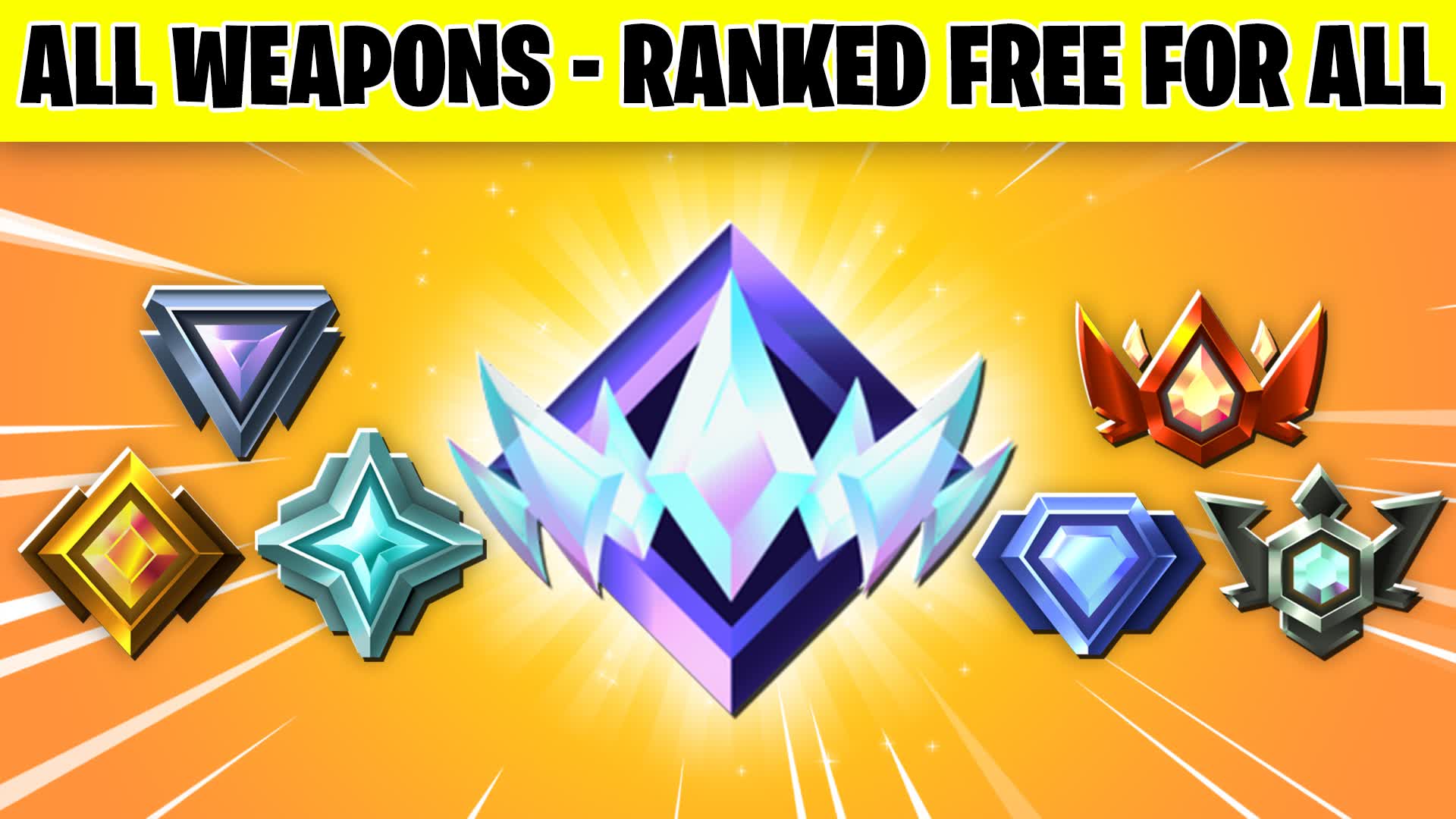 ALL WEAPONS - RANKED FREE FOR ALL ⭐