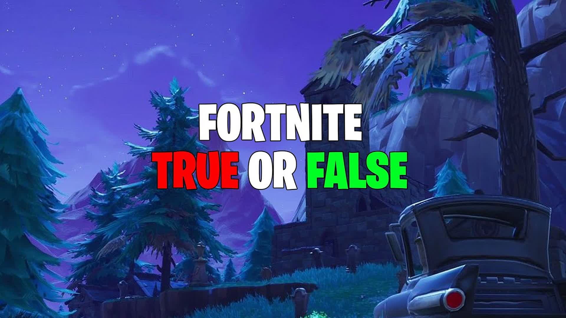 TRUE OR FALSE