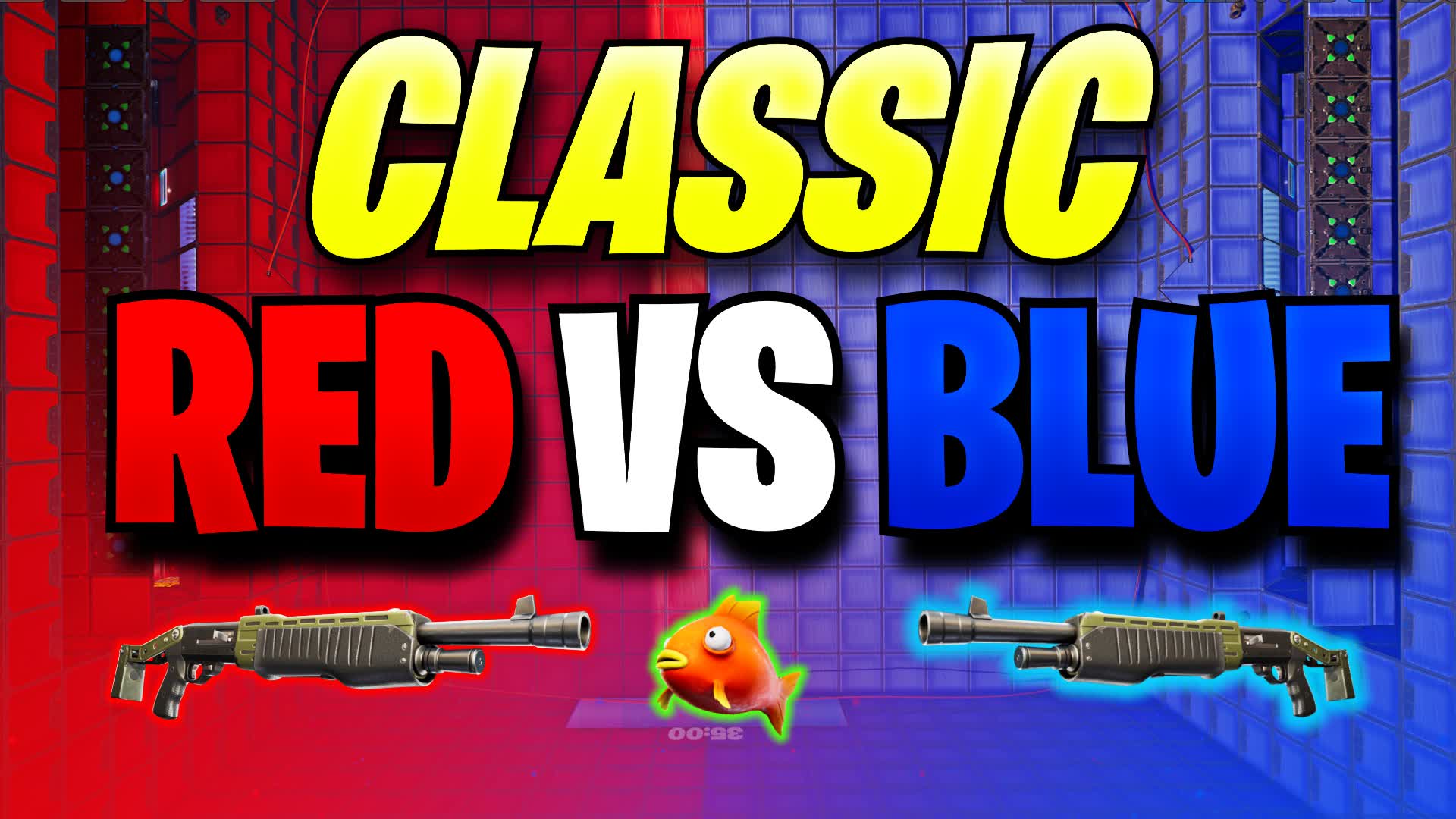 🟥RED VS BLUE🟦CLASSIC✅