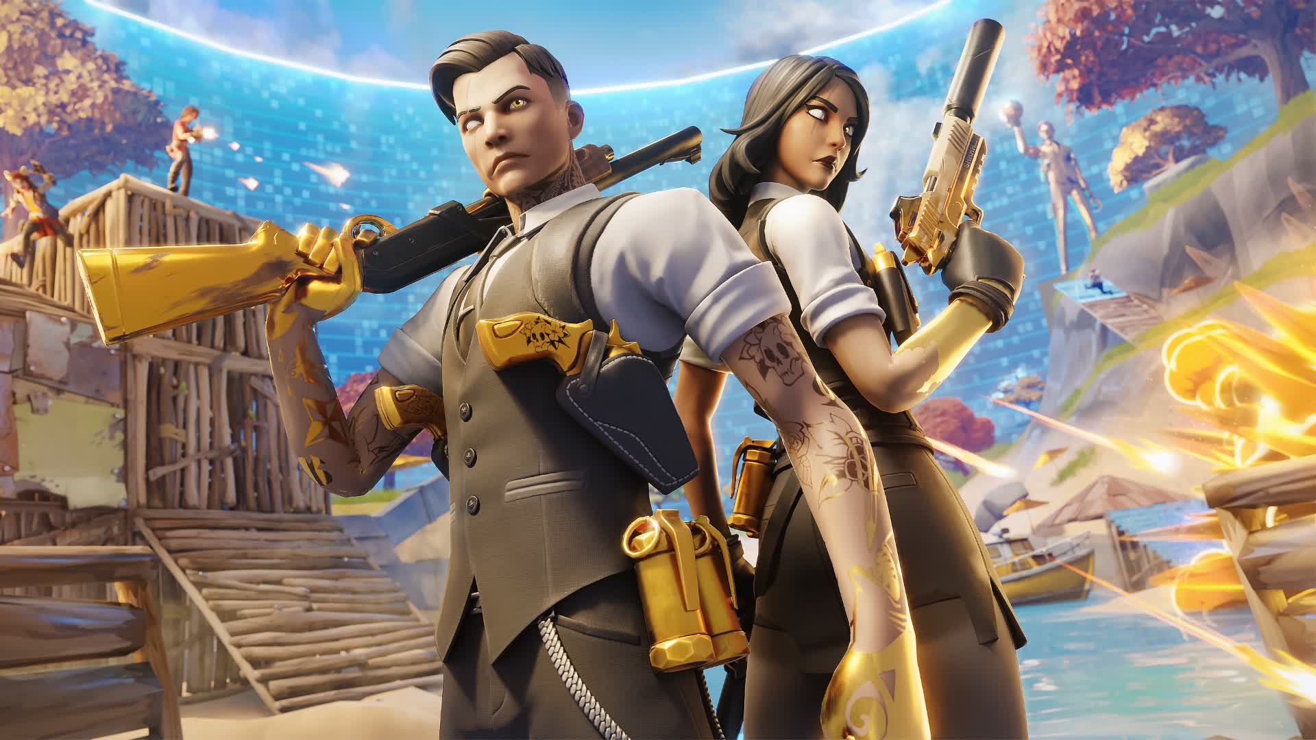 Golden 1V1 MAP