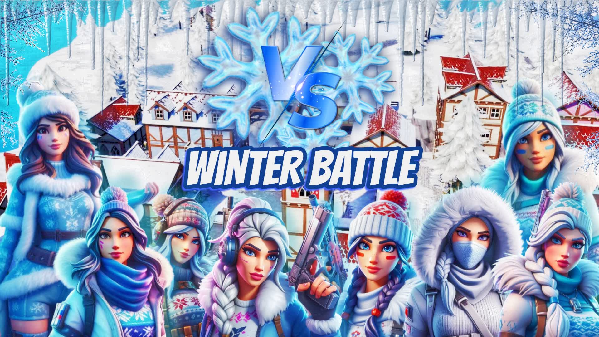 WiNTER BATTLE PVP PLAYGiiRL