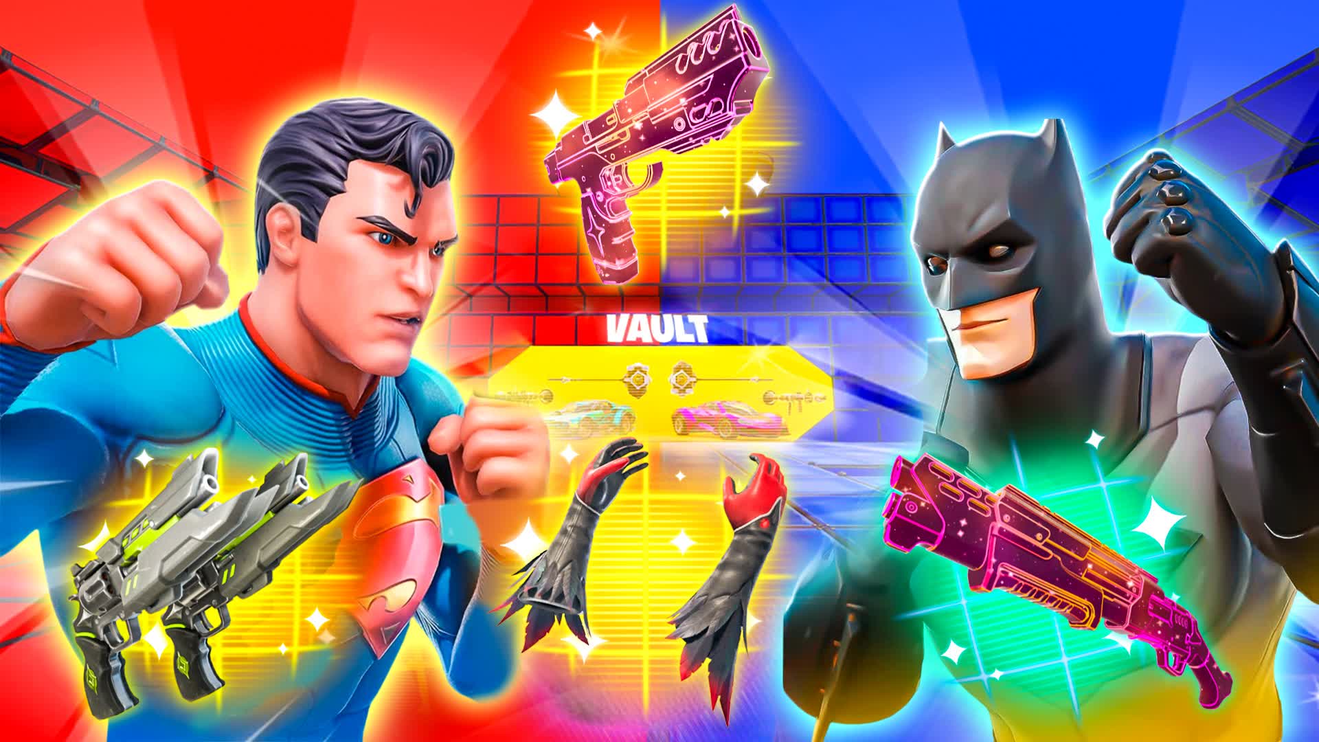 CRAZY BATMAN VS SUPERMAN 🔴🔵