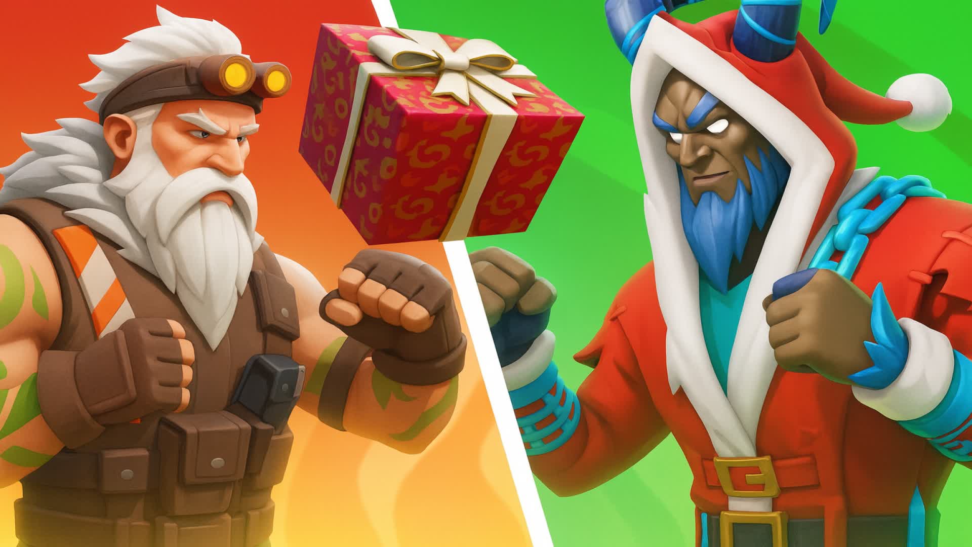 santa vs krampus