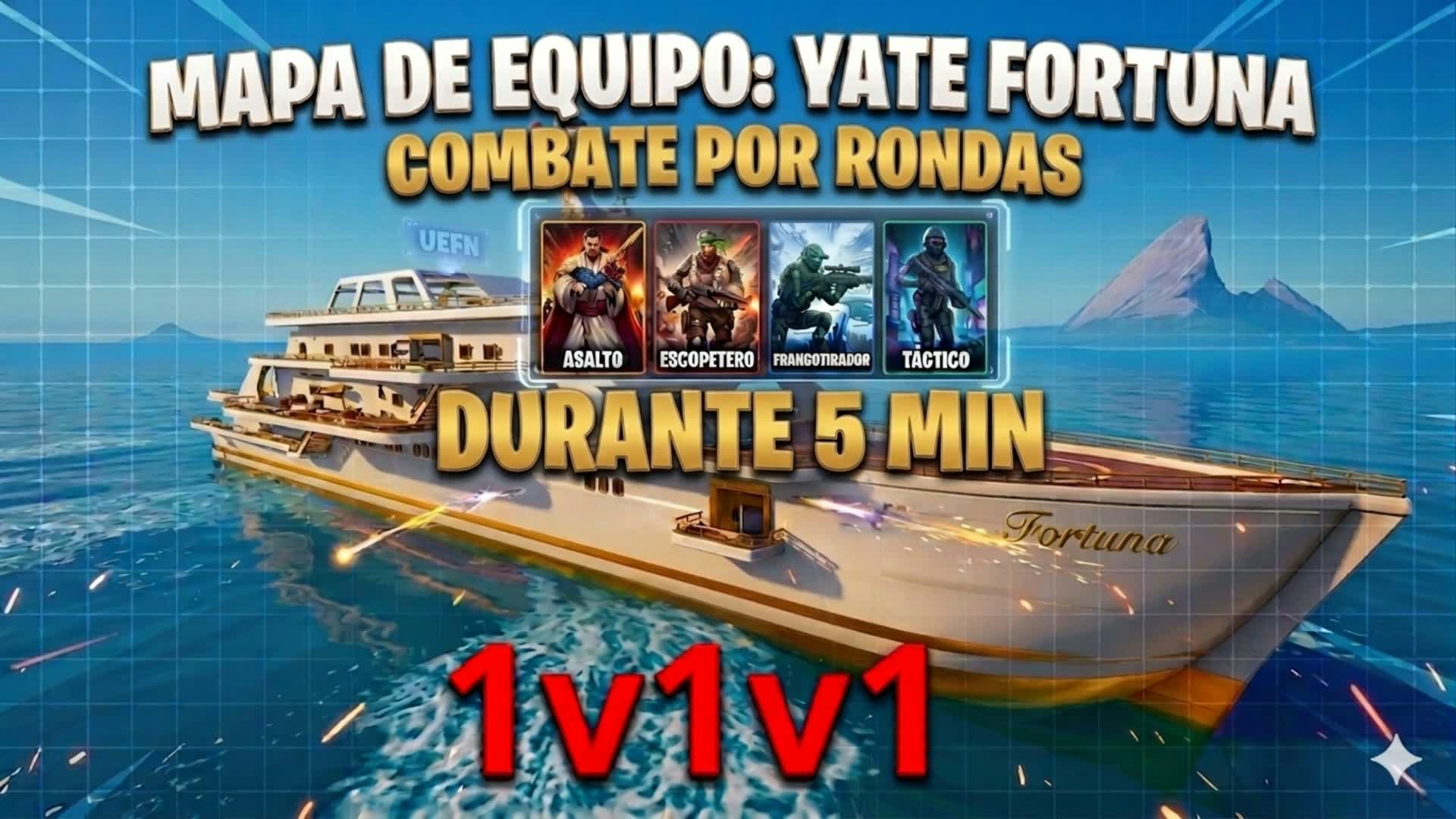 YATE FORTUNA: COMBATE TÁCTICO 1V1V1