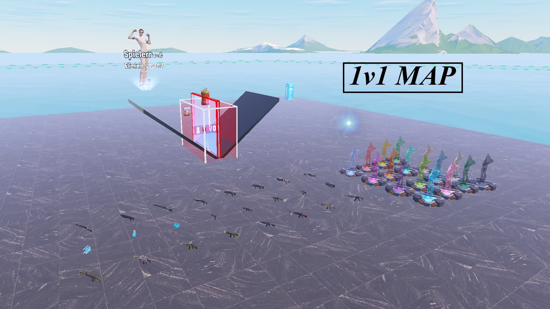💎0 Delay 1v1 Map💎