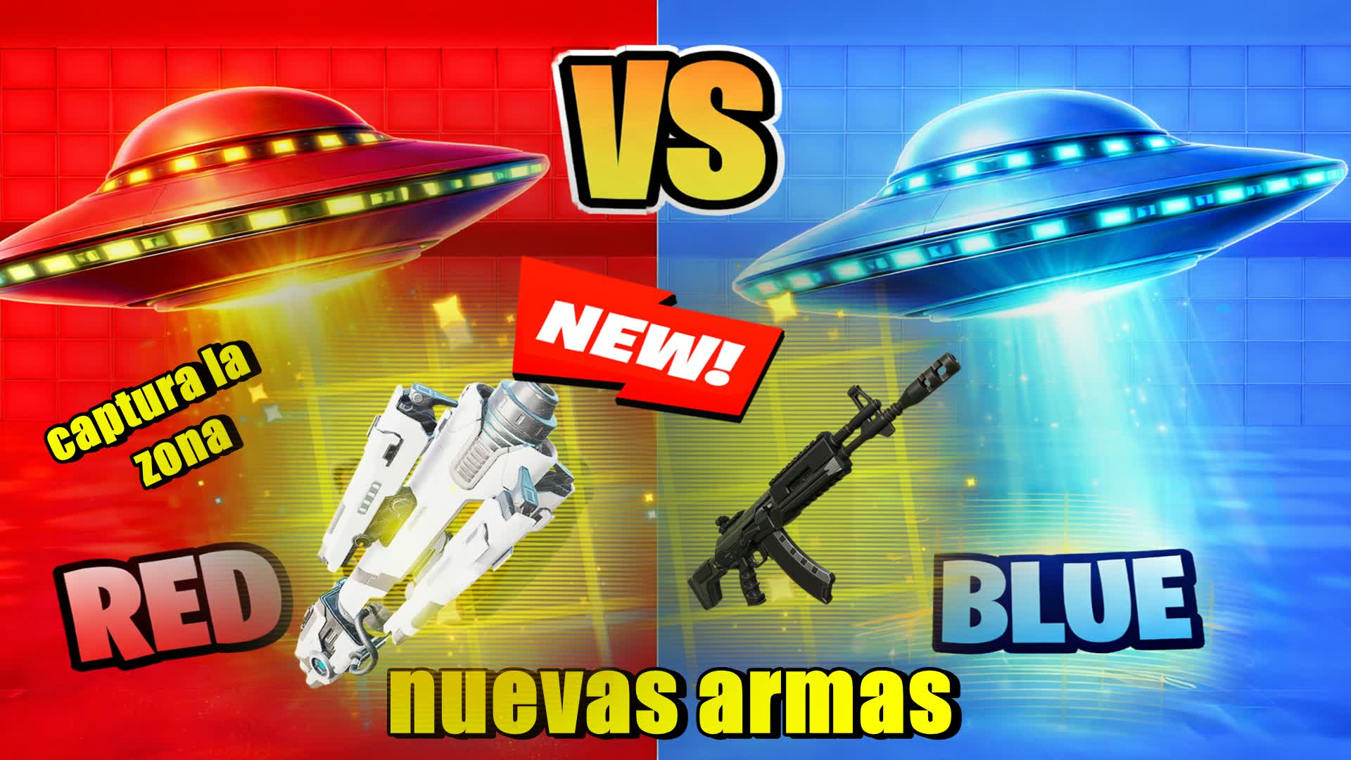 RED VS BLUE espacial