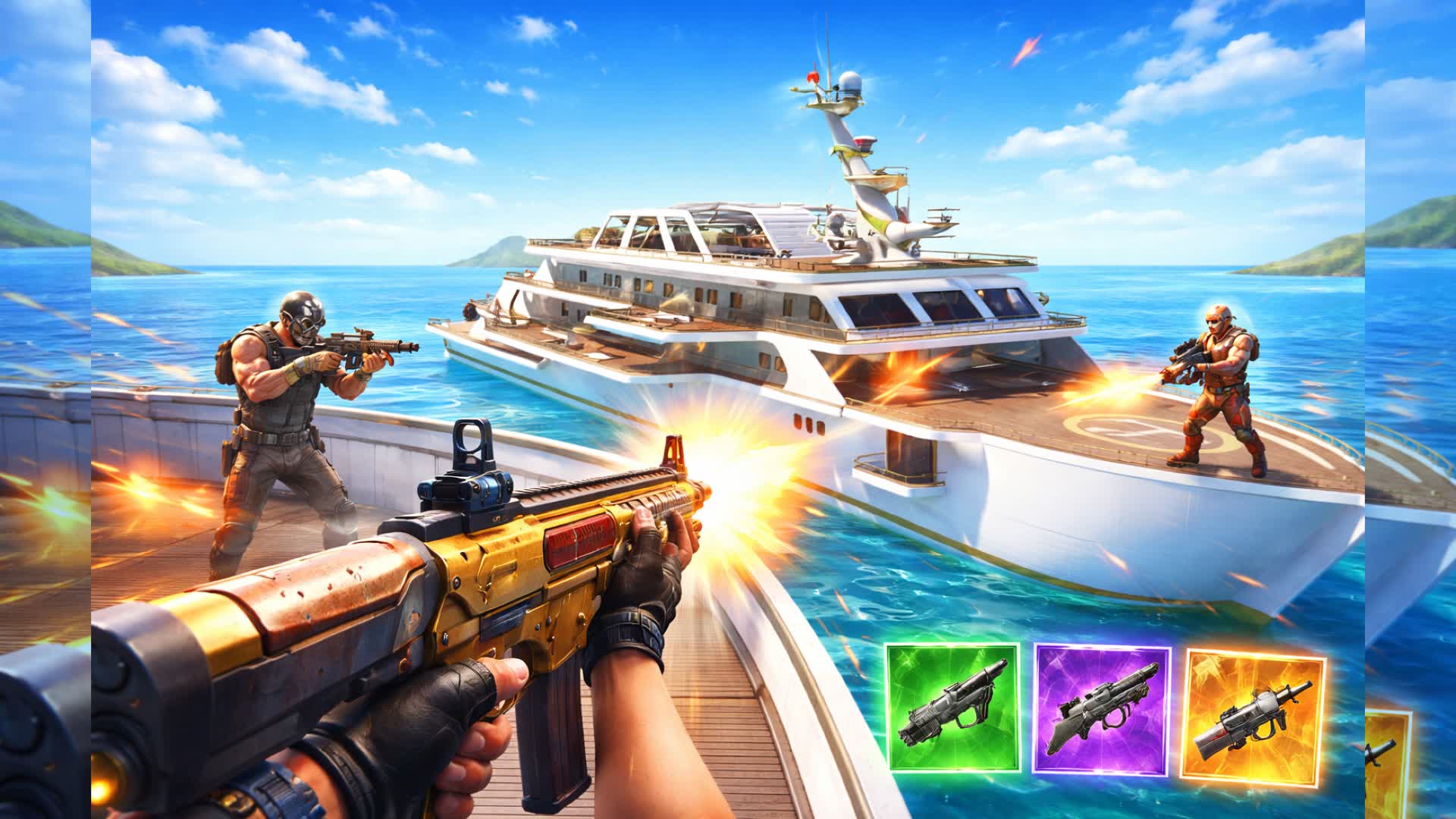 super first person gun game