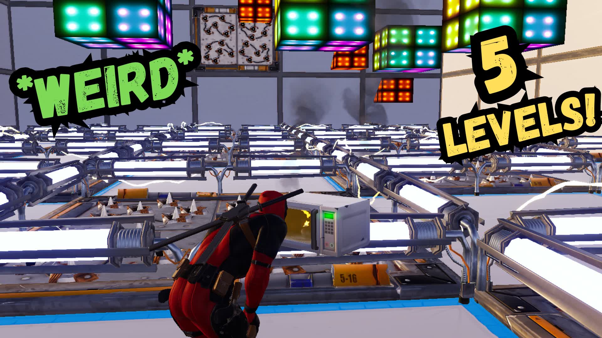 5 WEIRD LEVELS OF PARKOUR😁