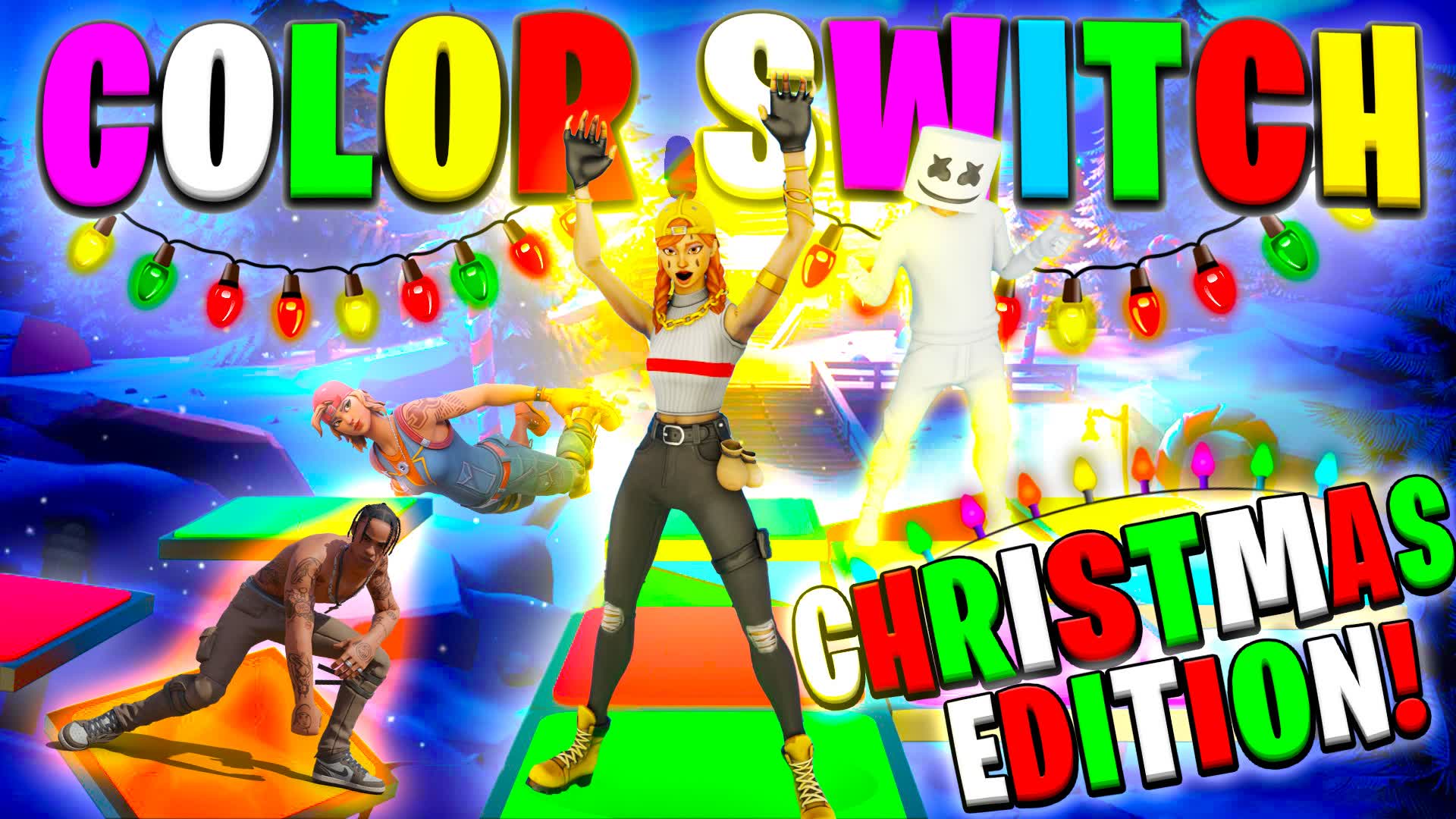 ⭐2025 CHRISTMAS CHAOS COLOR 🌈SWITCH⭐