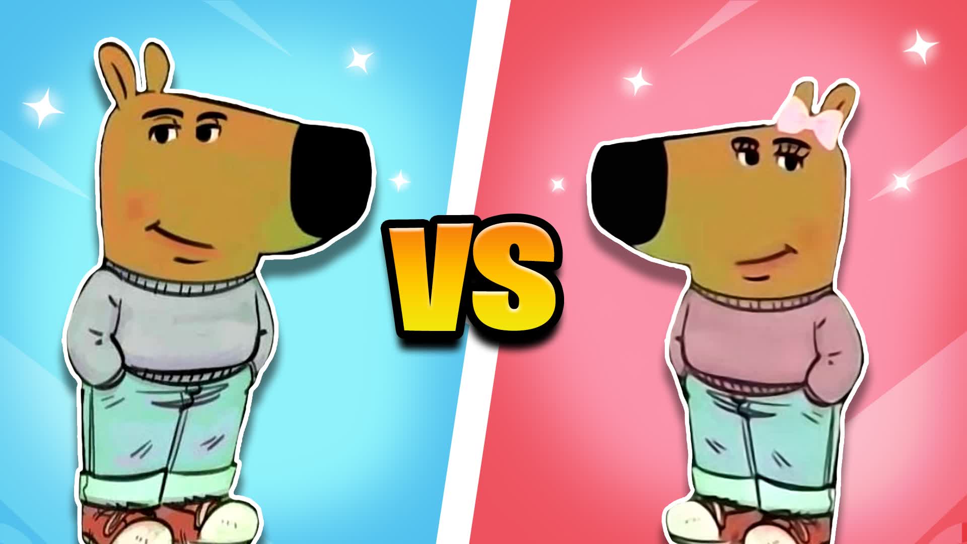 CHILL GUY VS CHILL GIRL