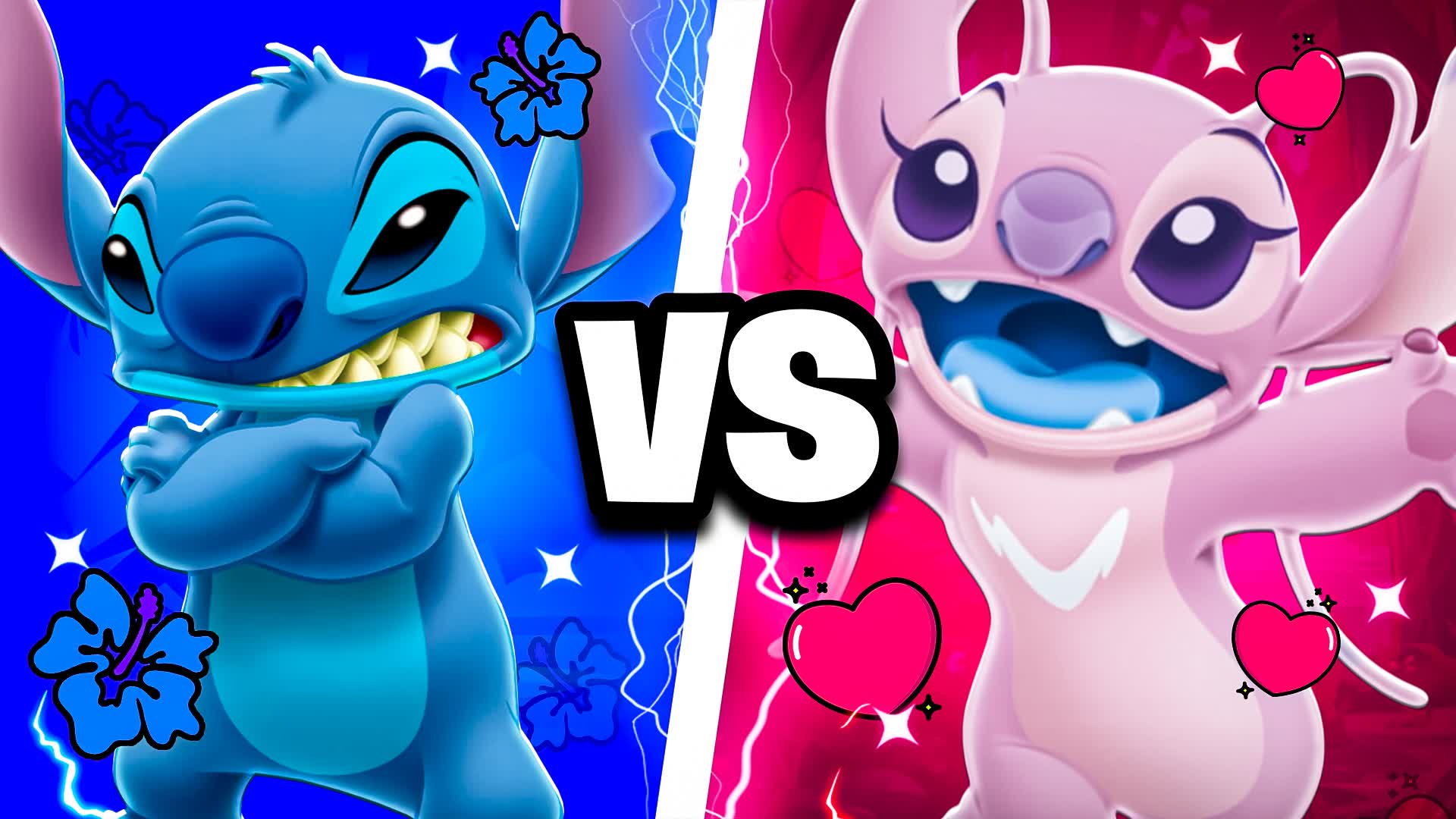 CHAOS MEGA GAME RED VS BLUE🔴🔵