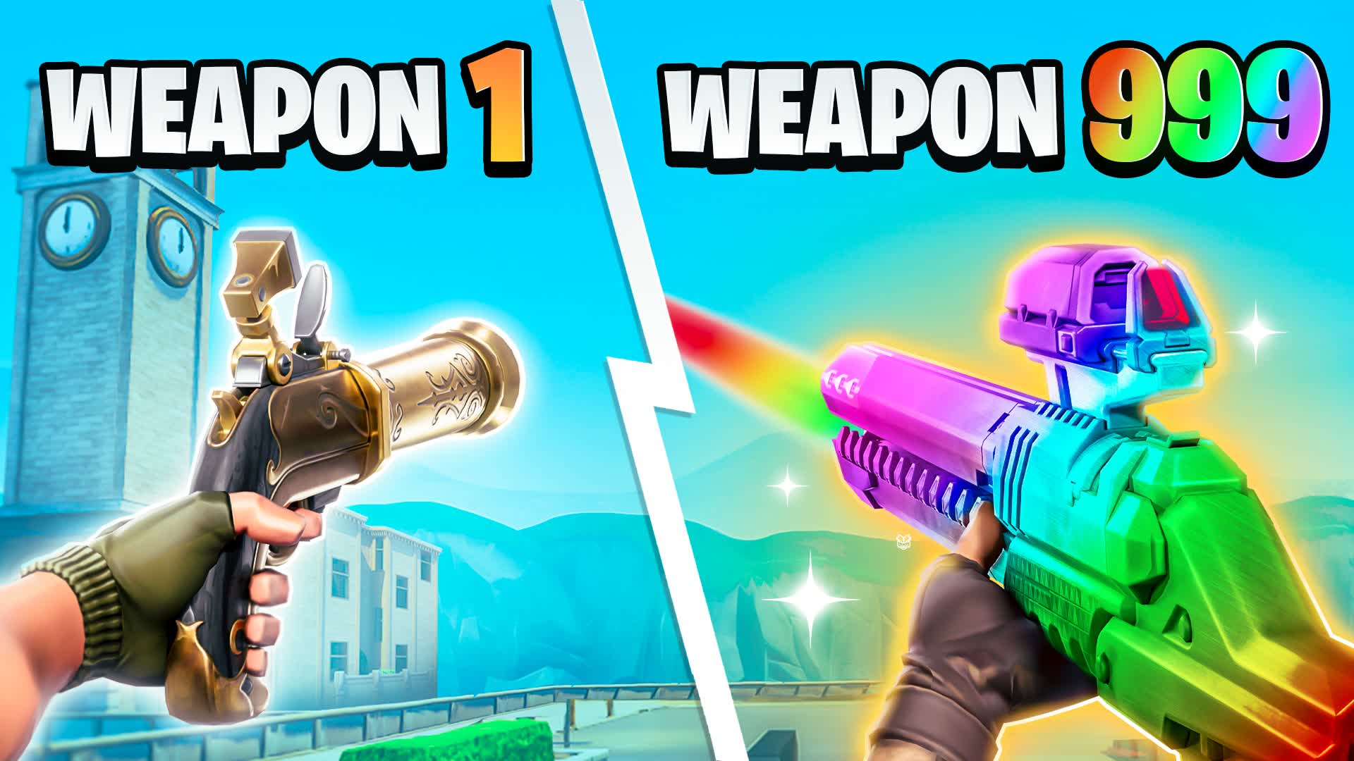 Infinite Tilted Gun Game 🎯 One Shot