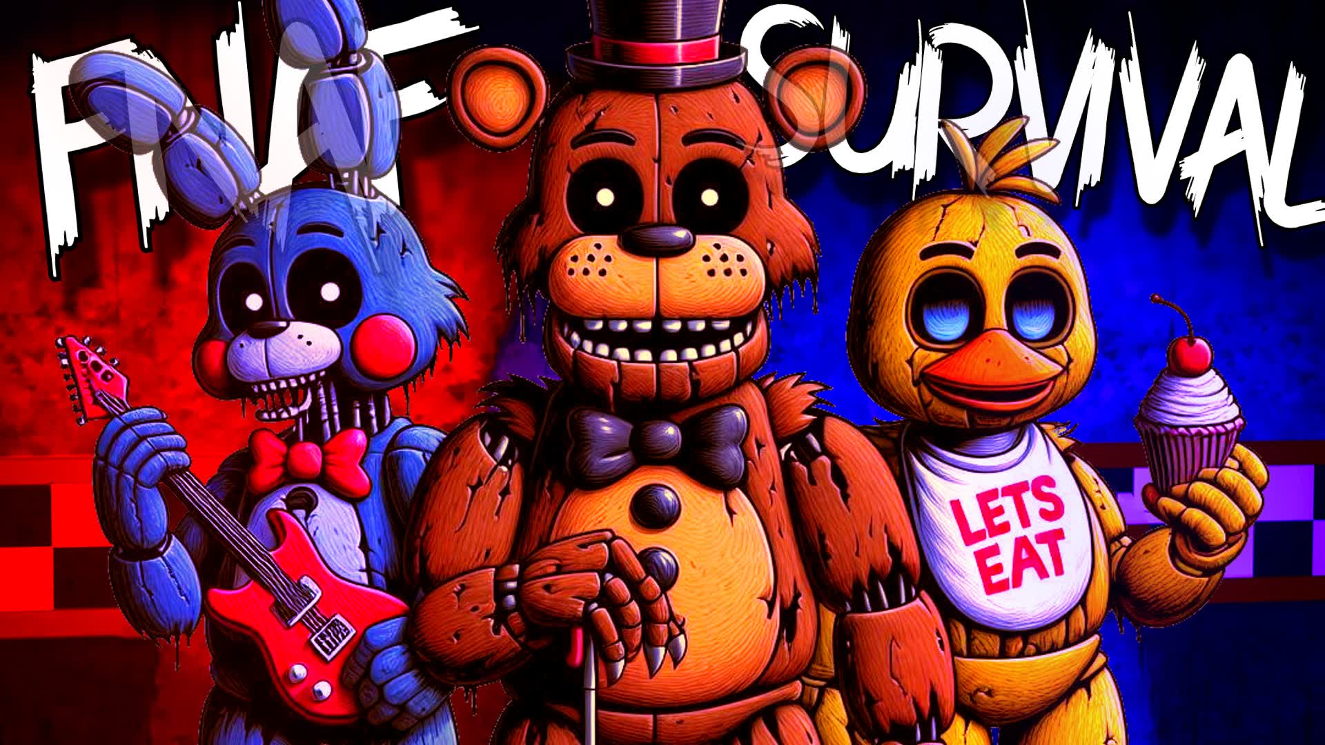 [HORROR] FNAF - SURVIVALxd