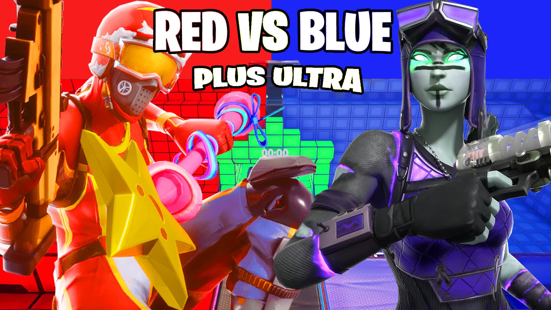 RED VS BLUE PLUS ULTRA 🔴🔵