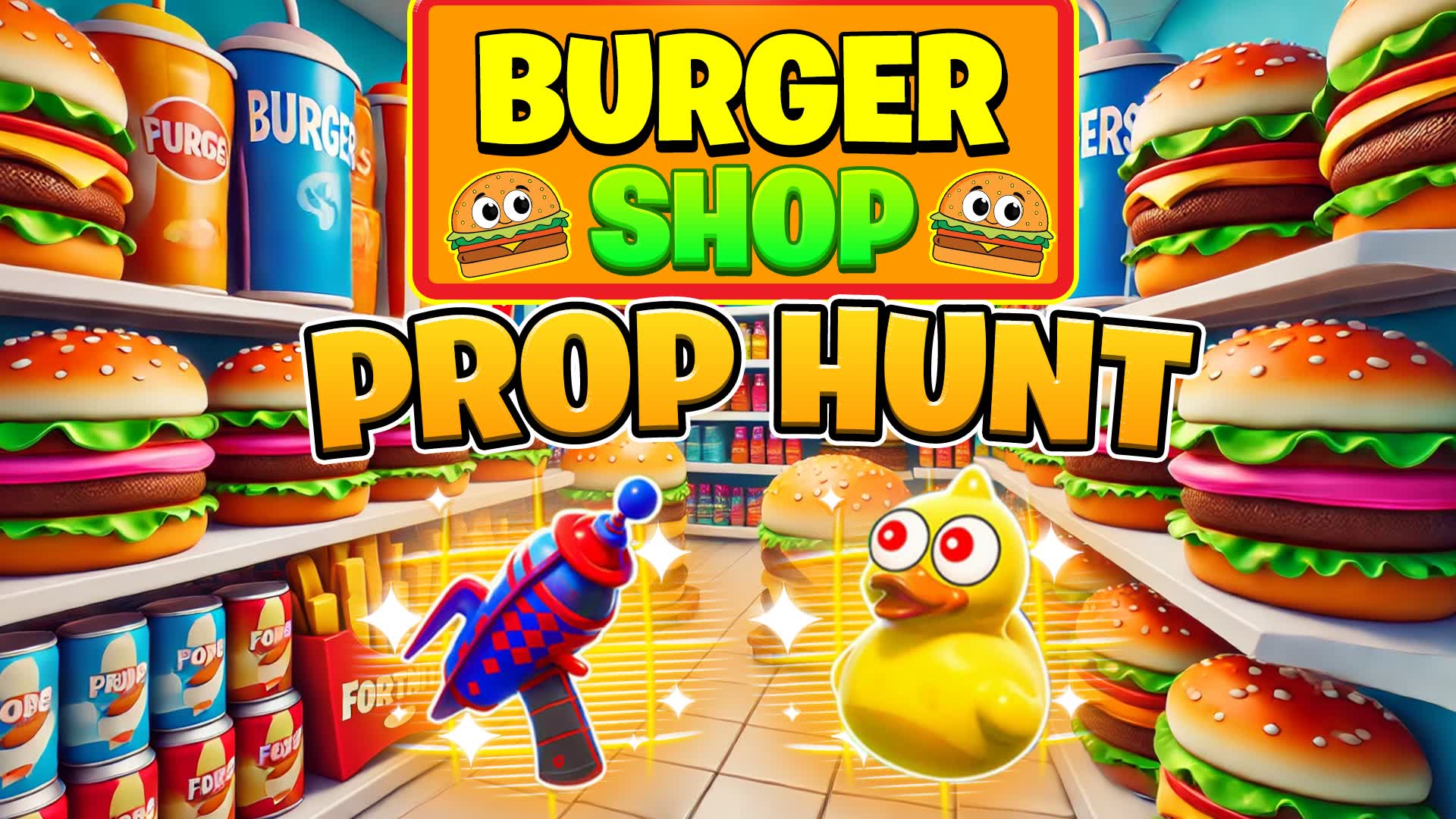 BURGER SHOP PROP HUNT🍔