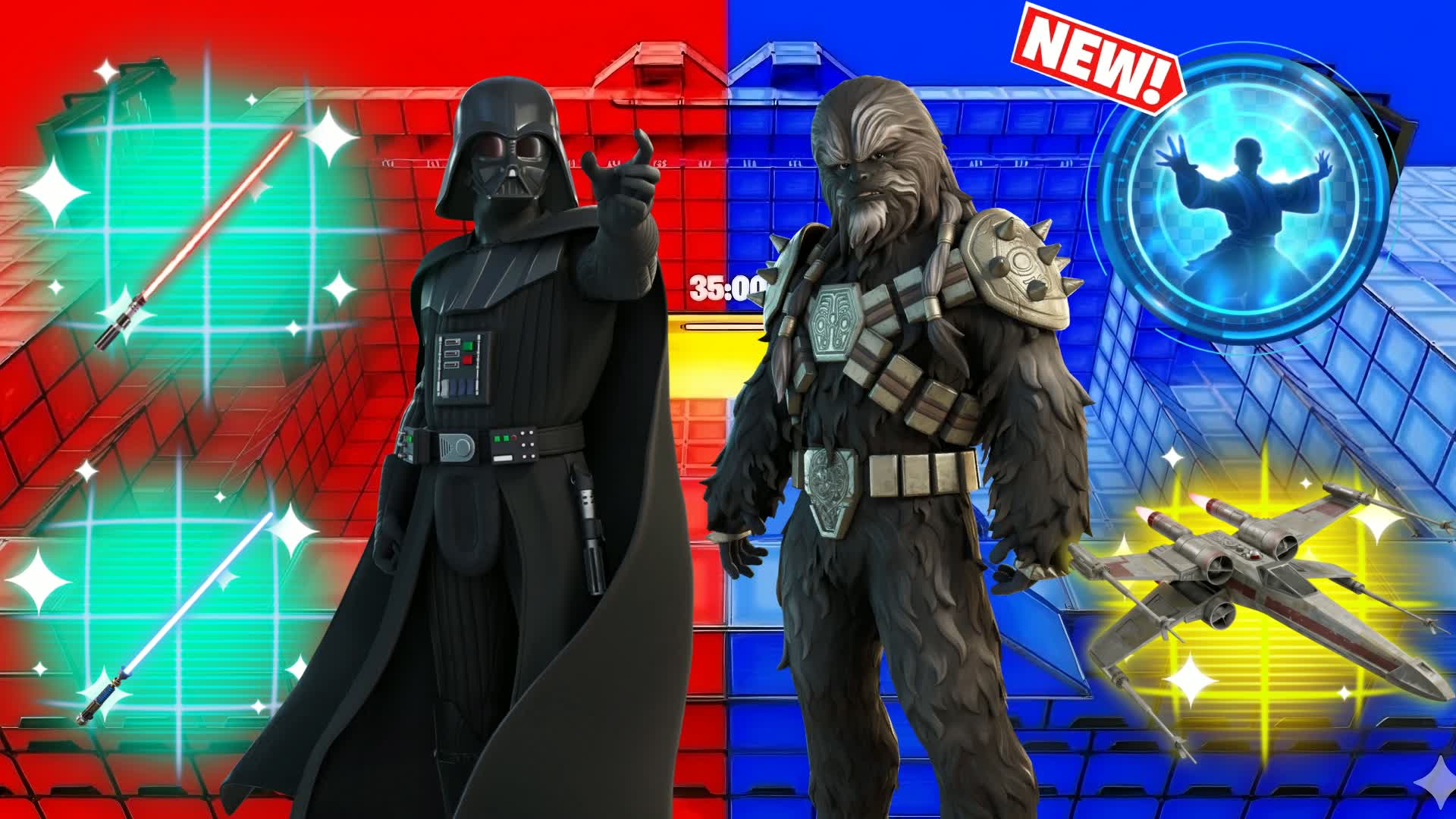🔴JEDI VS KRRSANTAN🔵 RVB STAR