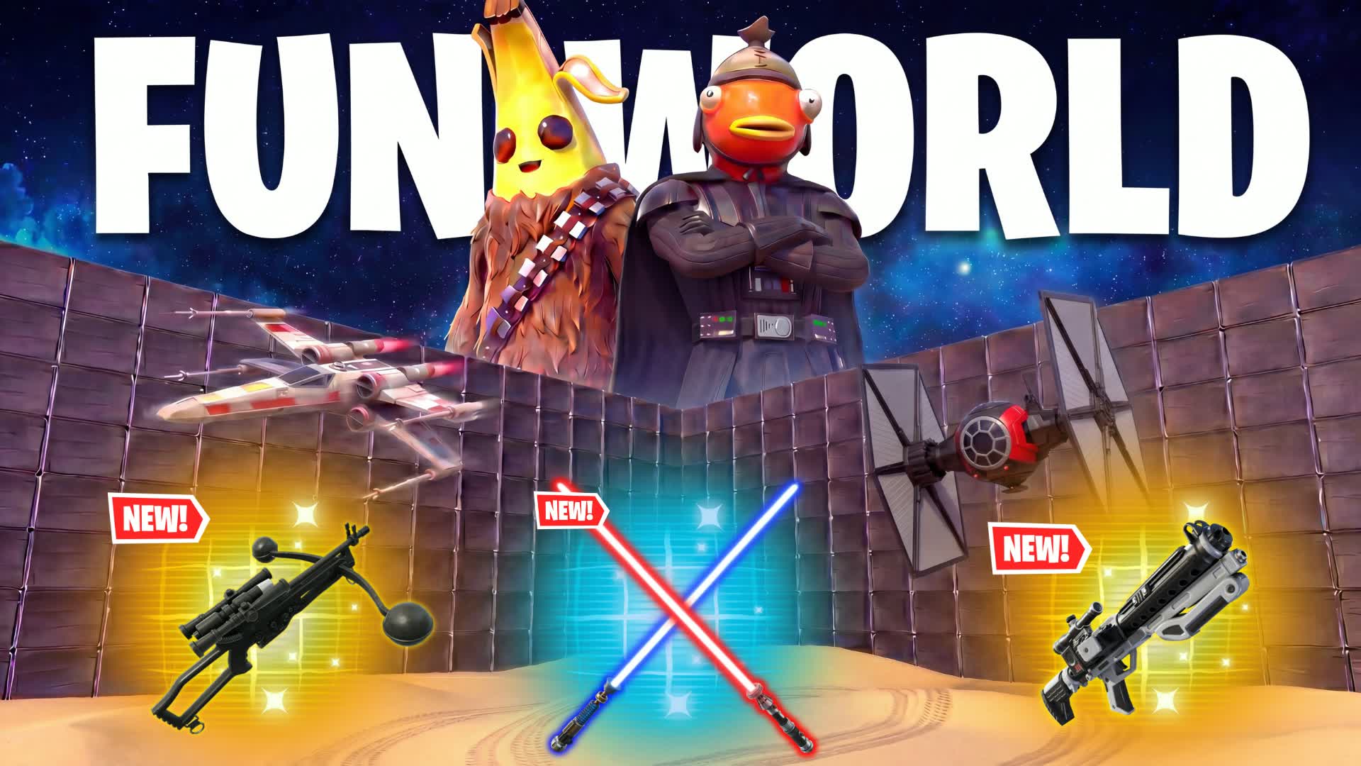 CRAZY STAR WARS FUN WORLD