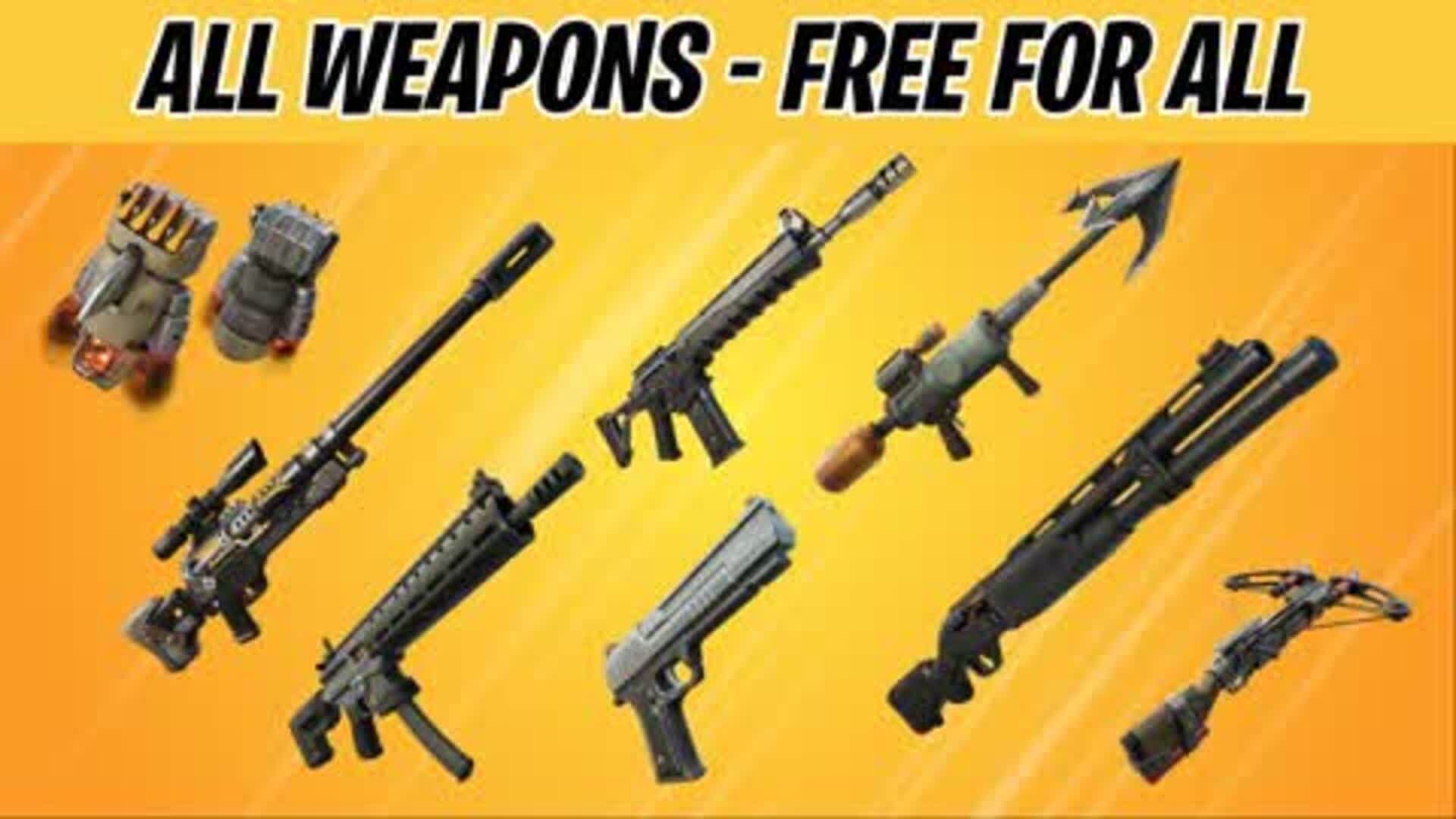 👑ALL WEAPONS - FREE FOR ALL✔ ACTION FFA