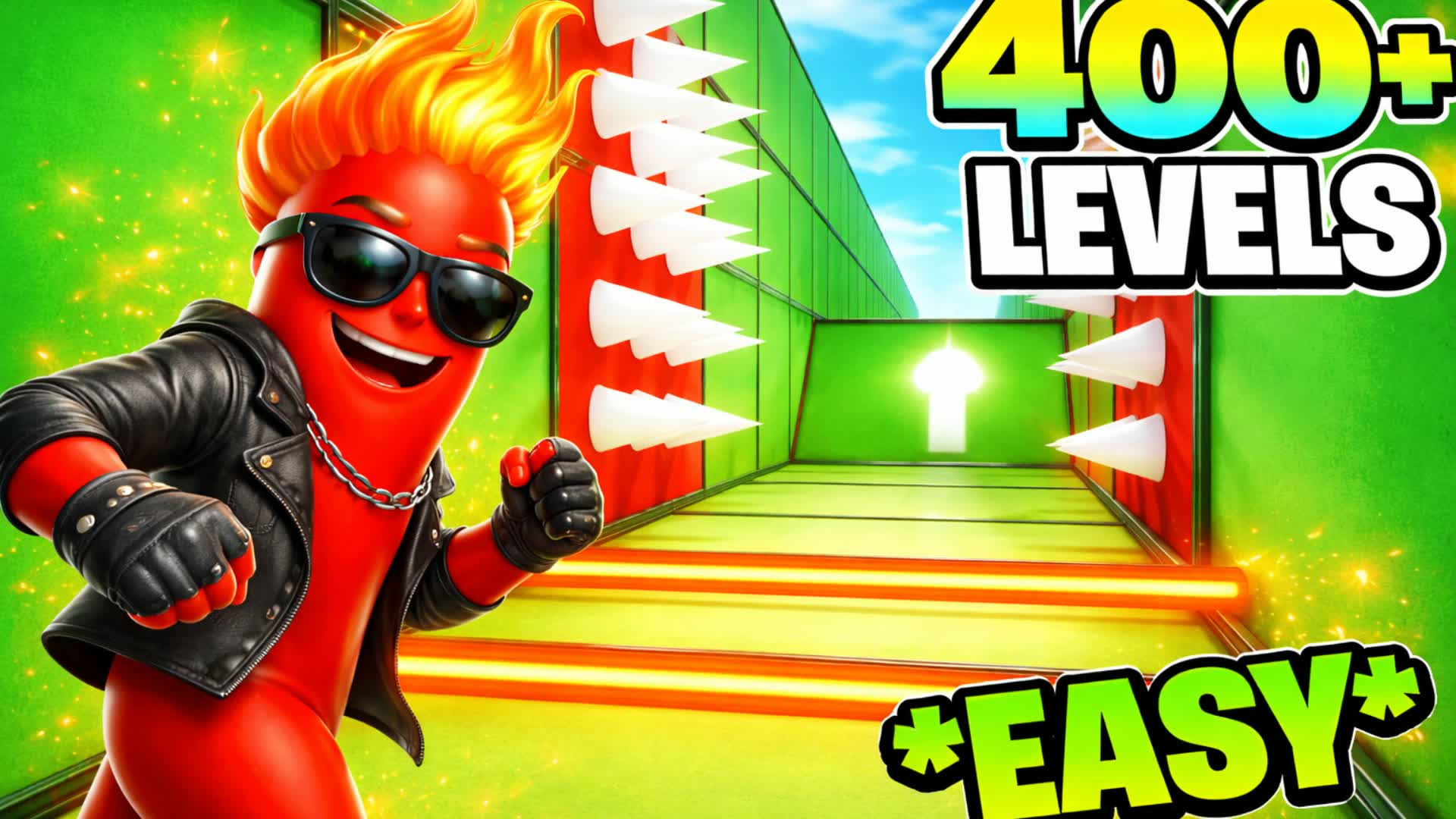 Easy Parkour Deathrun 400+