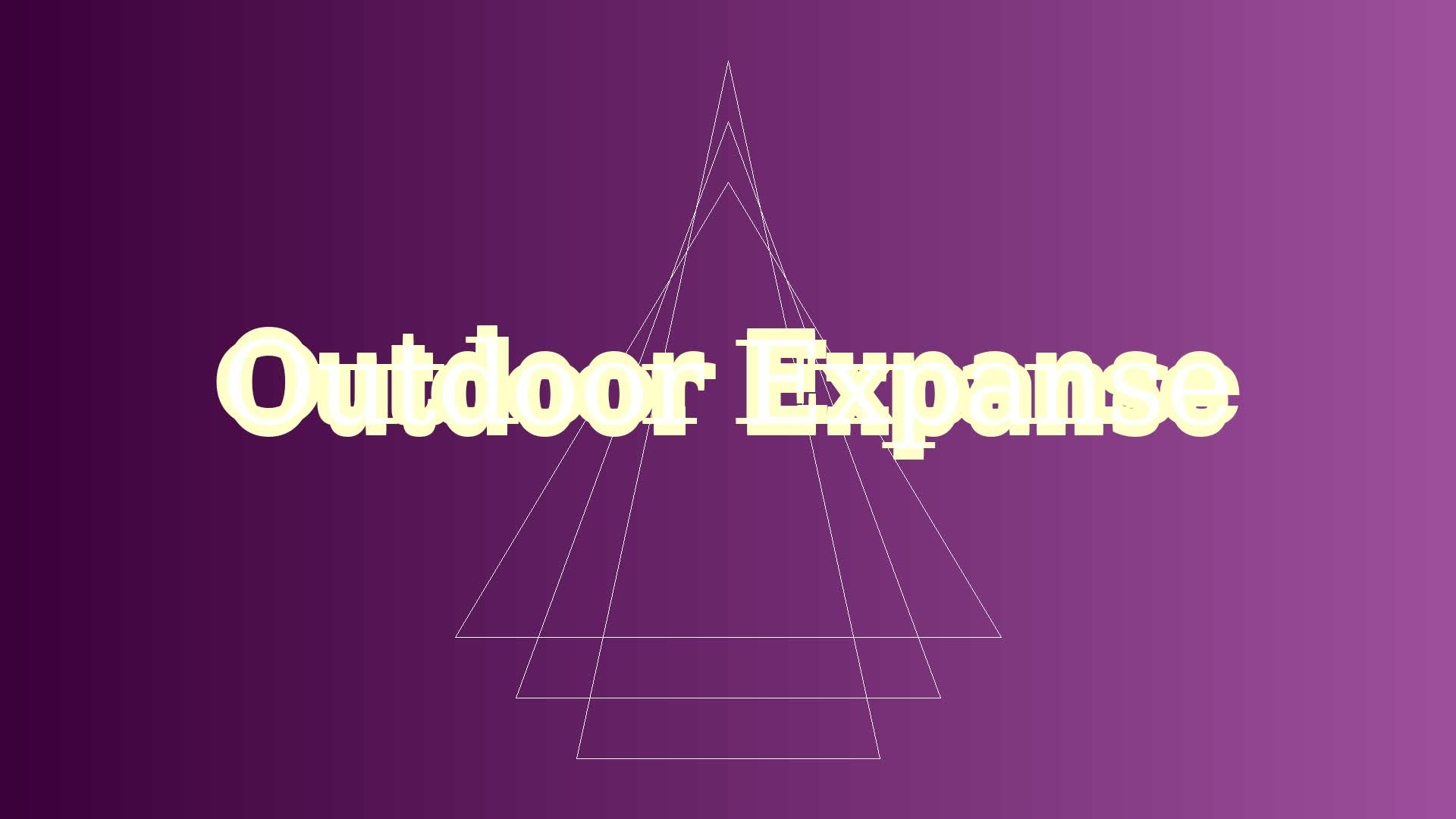 Outdoor Expanse