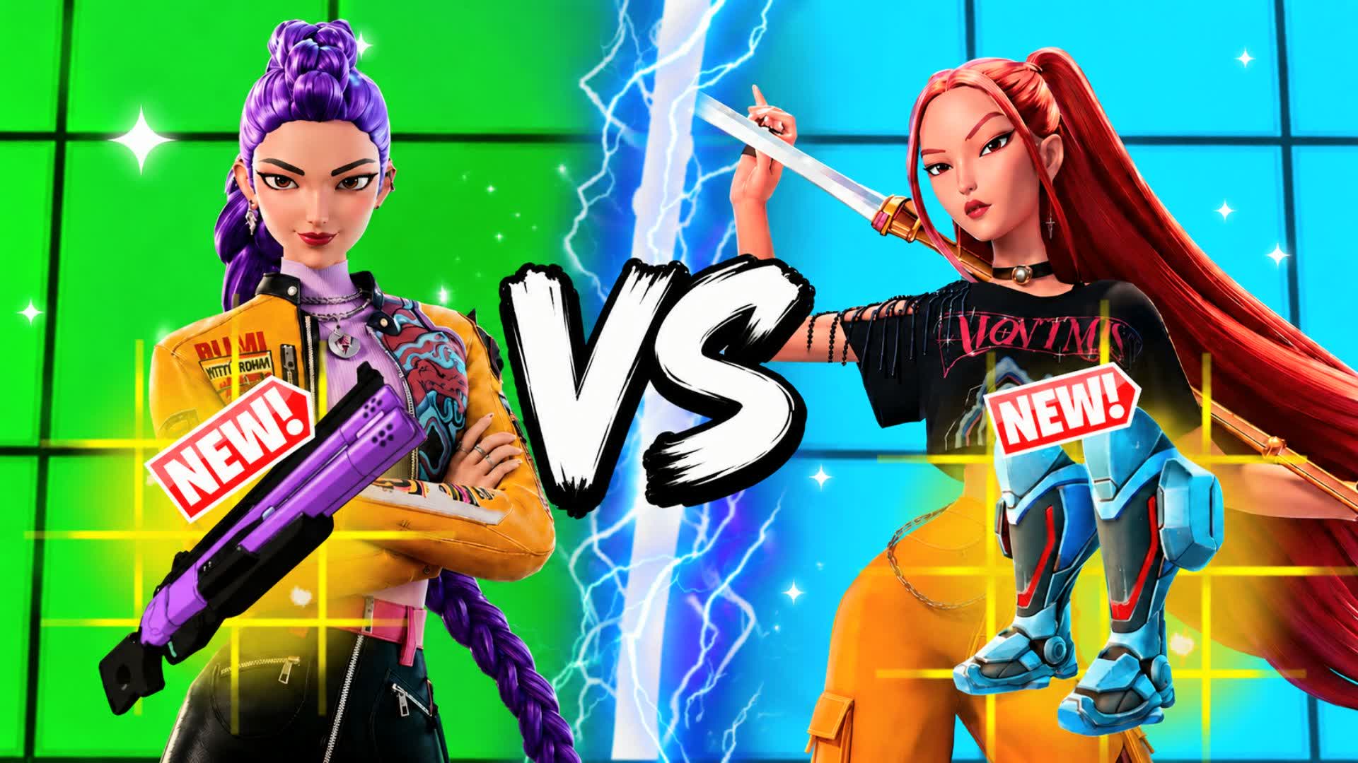 SUPER AURA RED VS BLUE 🔴🔵 ALL GUNS