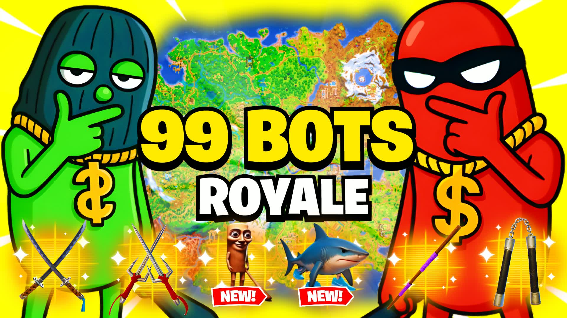 99 BOTS ONE SHOT FUN