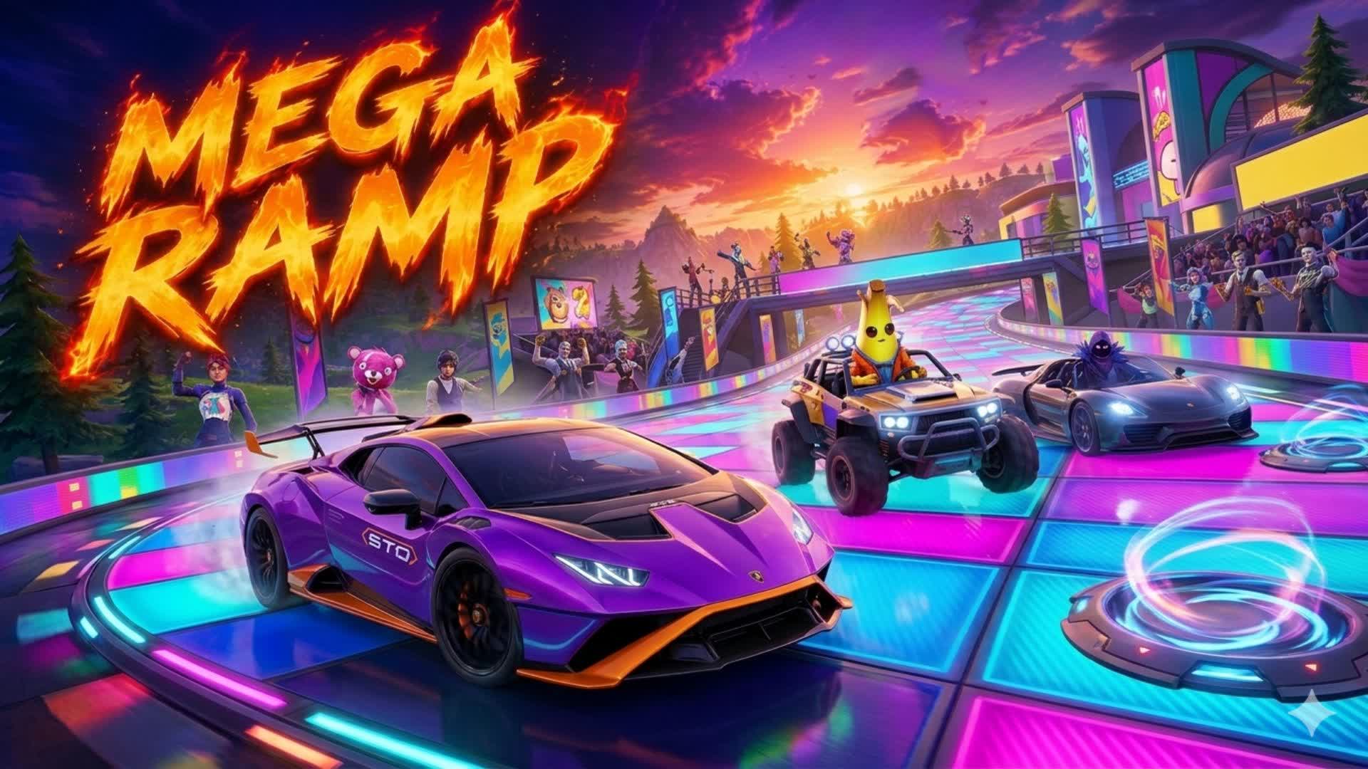 TMNT MEGA RAMP CARS GAMES 🔧2026