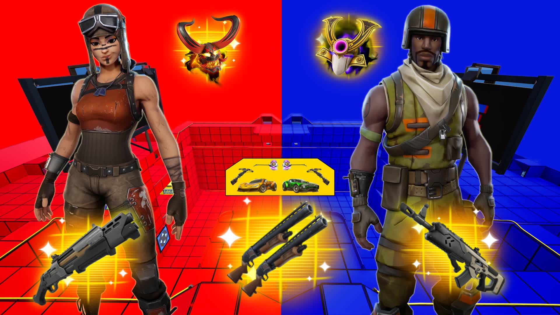 SPRITES RED VS BLUE