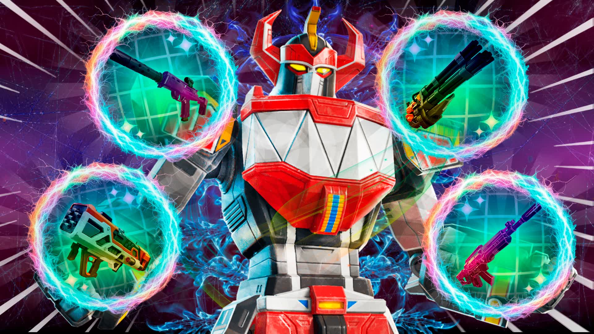🏆MEGAZORD CHAOS GUN GAME🏆