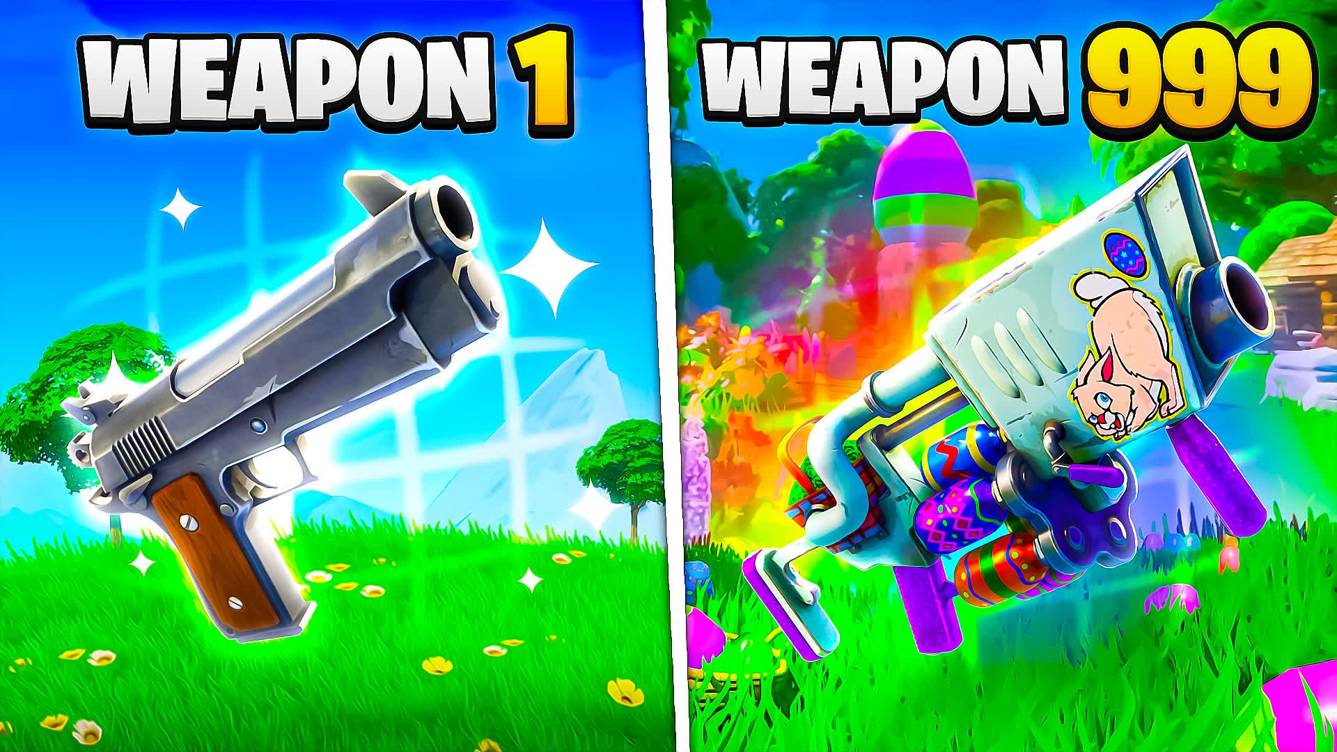 CRAZY 🔥 MEME GUN GAME 🌟 ONE SHOT 🎯