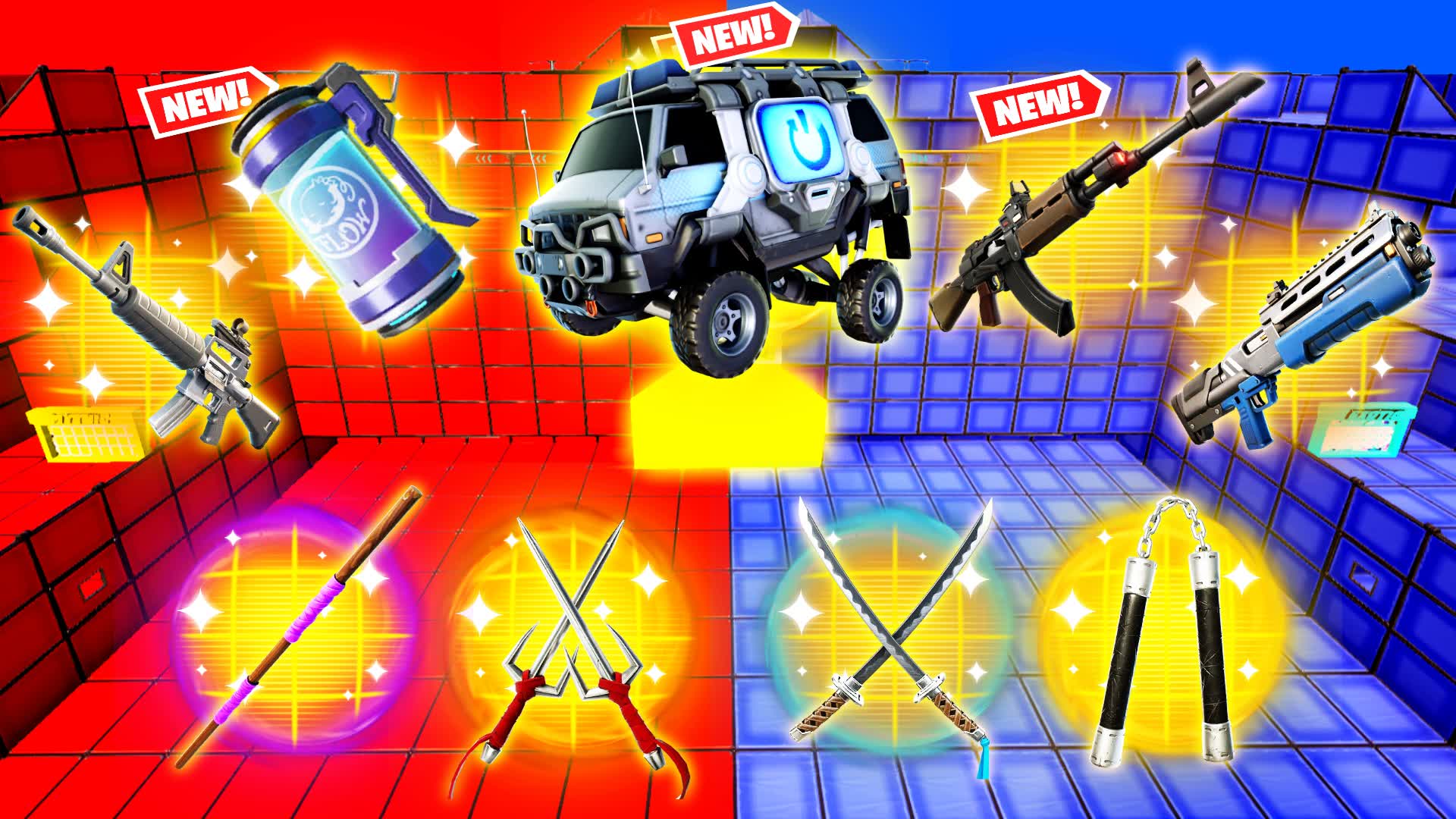 NEW COMBAT - TMNT - RED VS BLUE 🔴 🔵