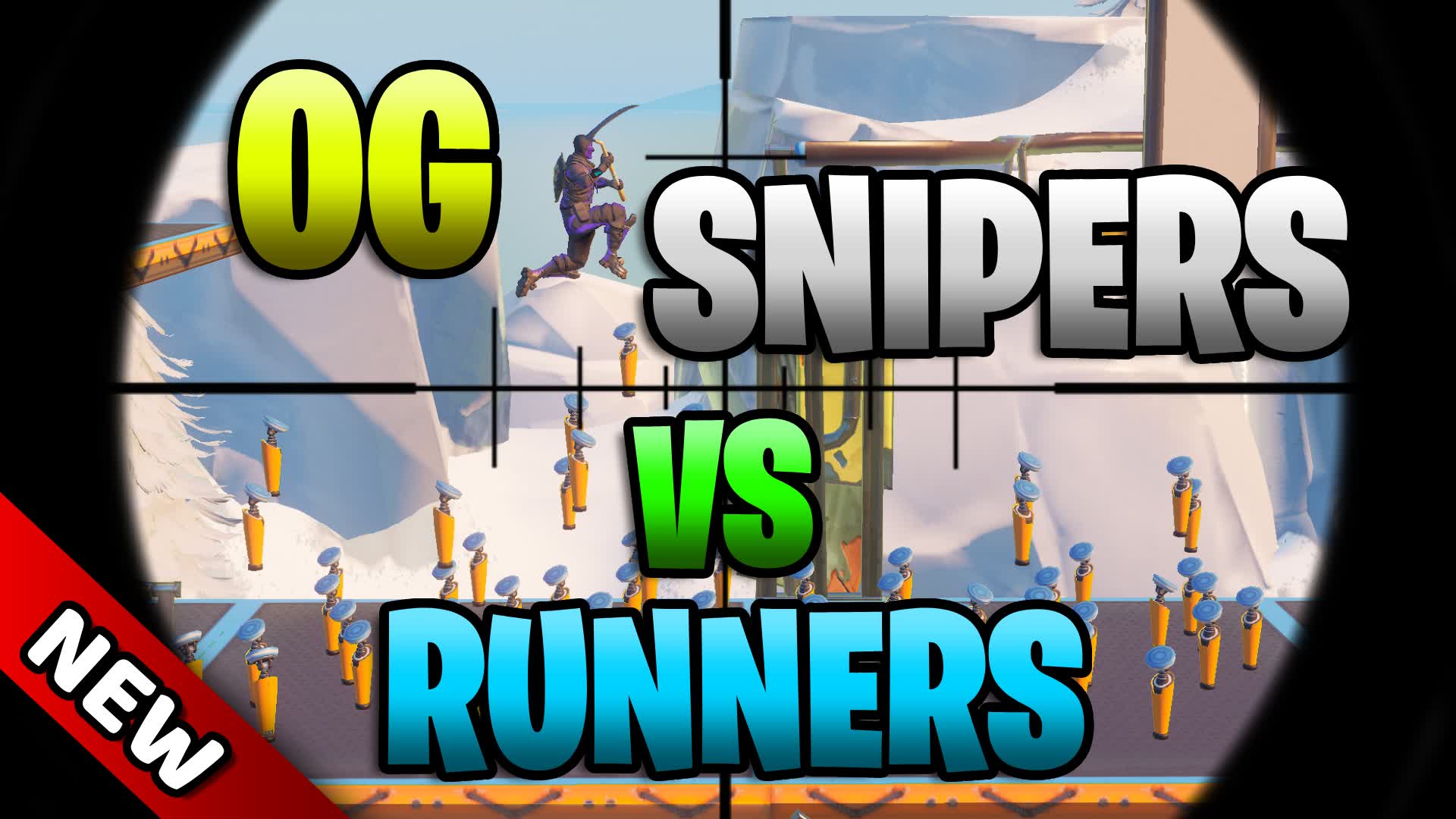 🎯OG Sniper vs Runners👟