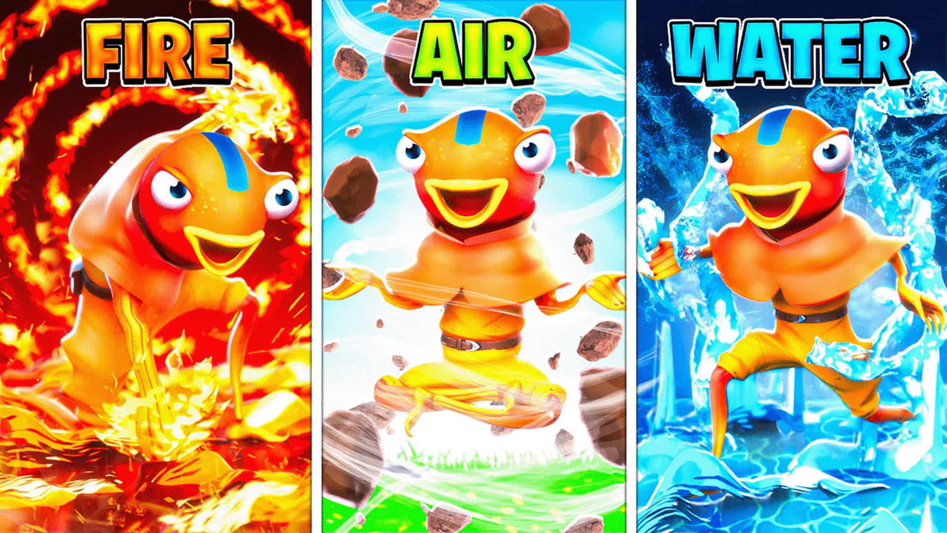 🔥 FIRE VS 🍃 AIR VS 🌊 WATER