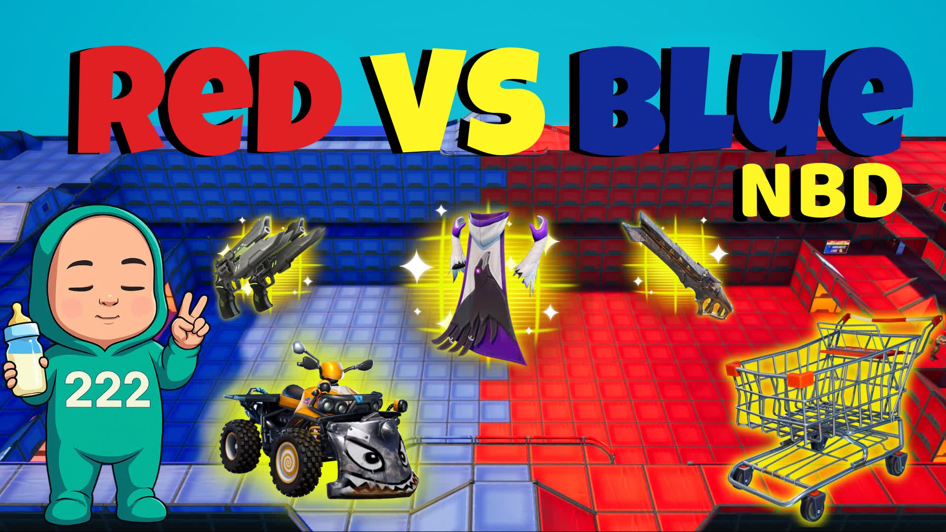 RED VS BLUE 🔴🔵NBD
