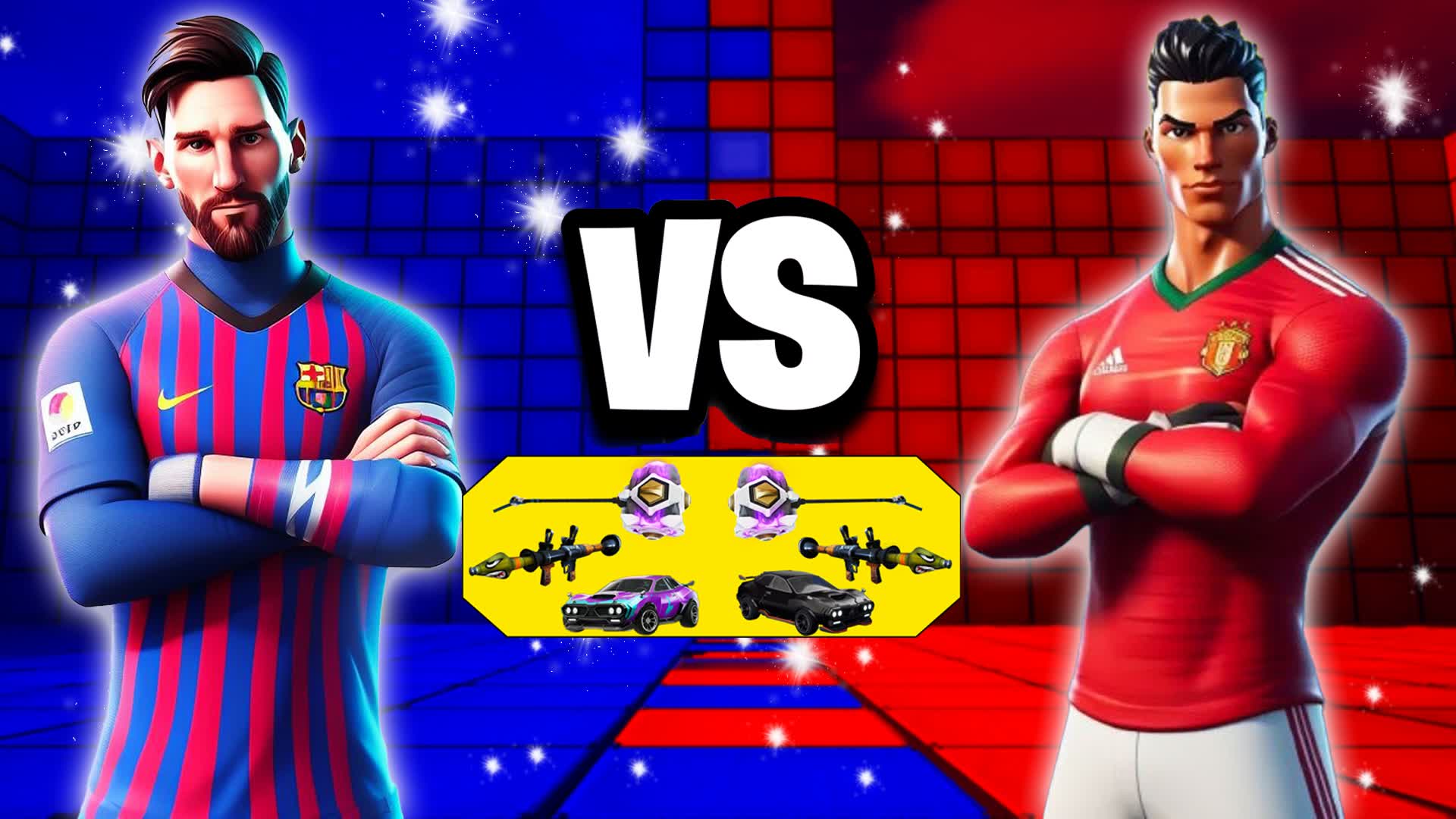 🐐 GOAT Red vs Blue 🔴🔵